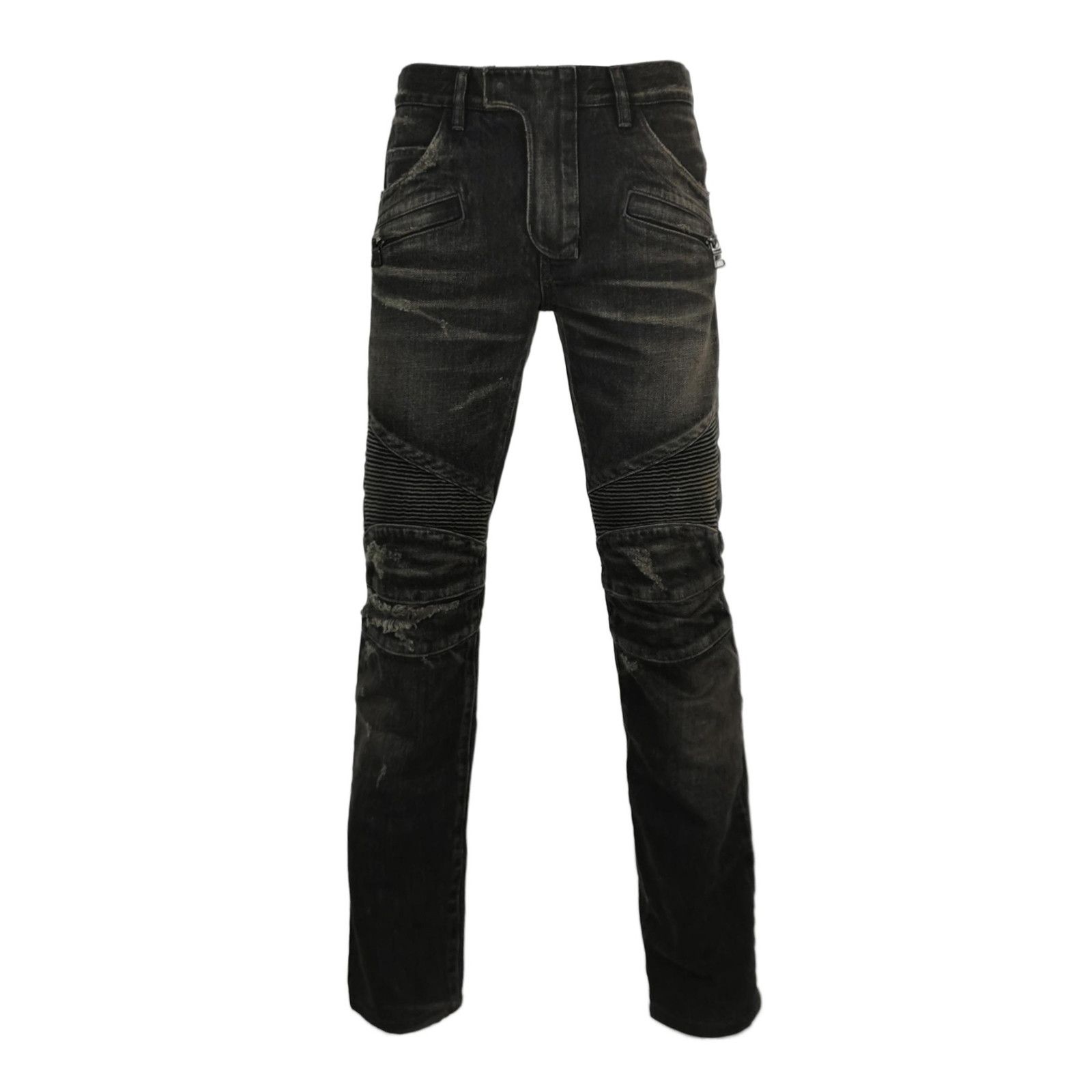 Balmain Balmain Biker Jeans Size 29 Size US 29 - 1 Thumbnail