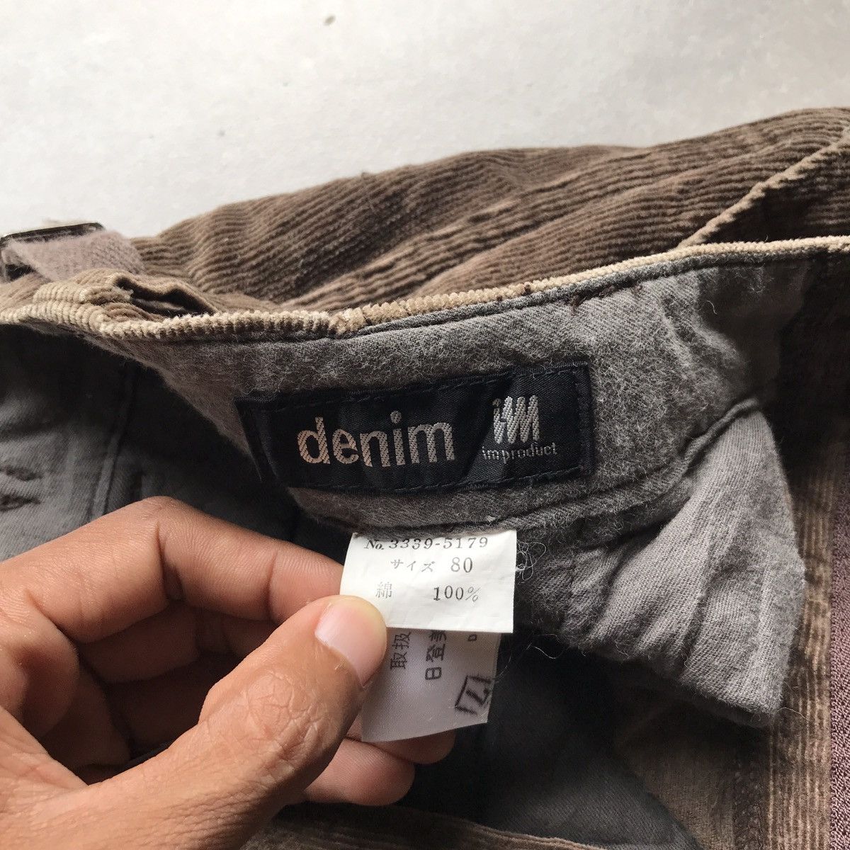 Issey Miyake Issey miyake Denim corduroy Pant Size US 32 / EU 48 - 8 Thumbnail