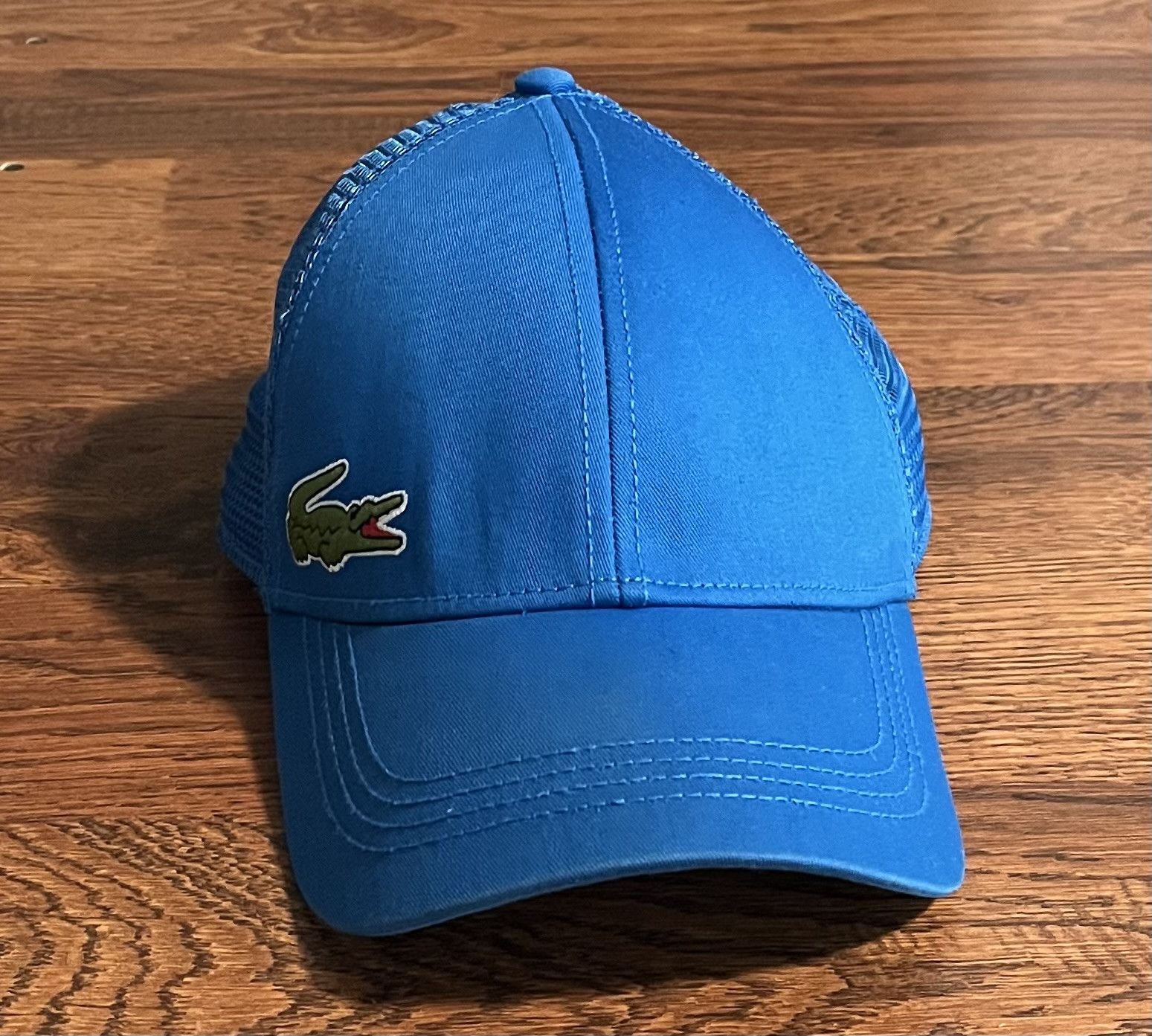 Lacoste Lacoste Sport Mesh Trucker Hat Adjustable Crocodile Logo Cap Size ONE SIZE - 1 Thumbnail
