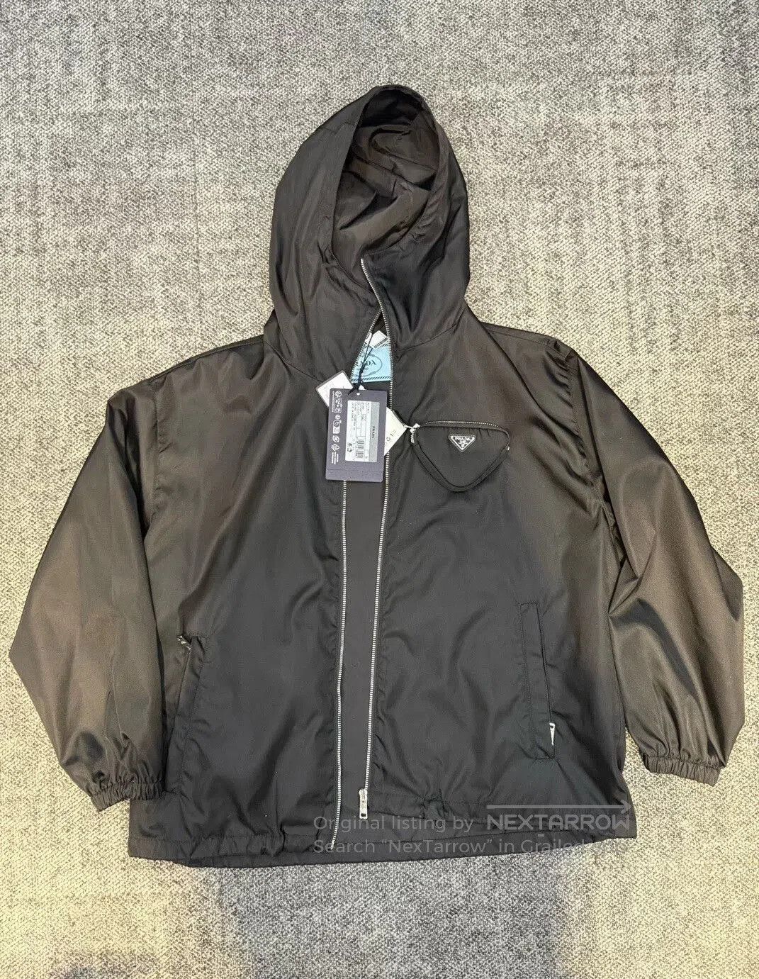 Prada Prada Classic Hooded Short Jacket. Size S / US 4 / IT 40 - 1 Thumbnail
