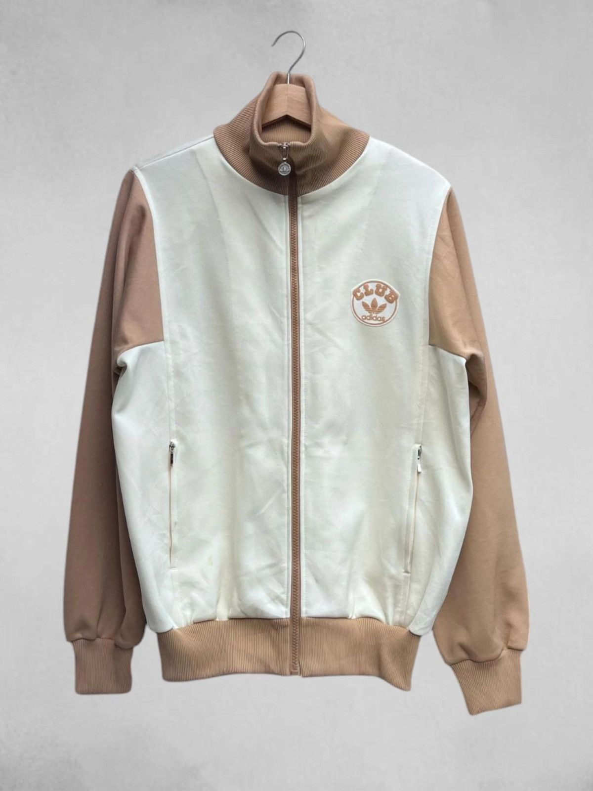 Adidas Vintage 80s Adidas Club Track Top Size US M / EU 48-50 / 2 - 1 Thumbnail