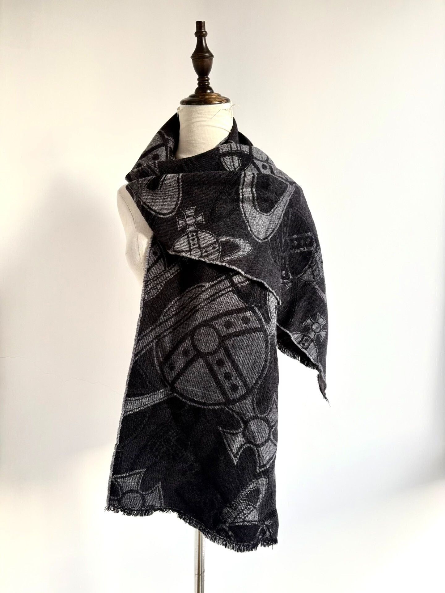 Vivienne Westwood vivienne westwood double-sided black scarf Size ONE SIZE - 1 Thumbnail