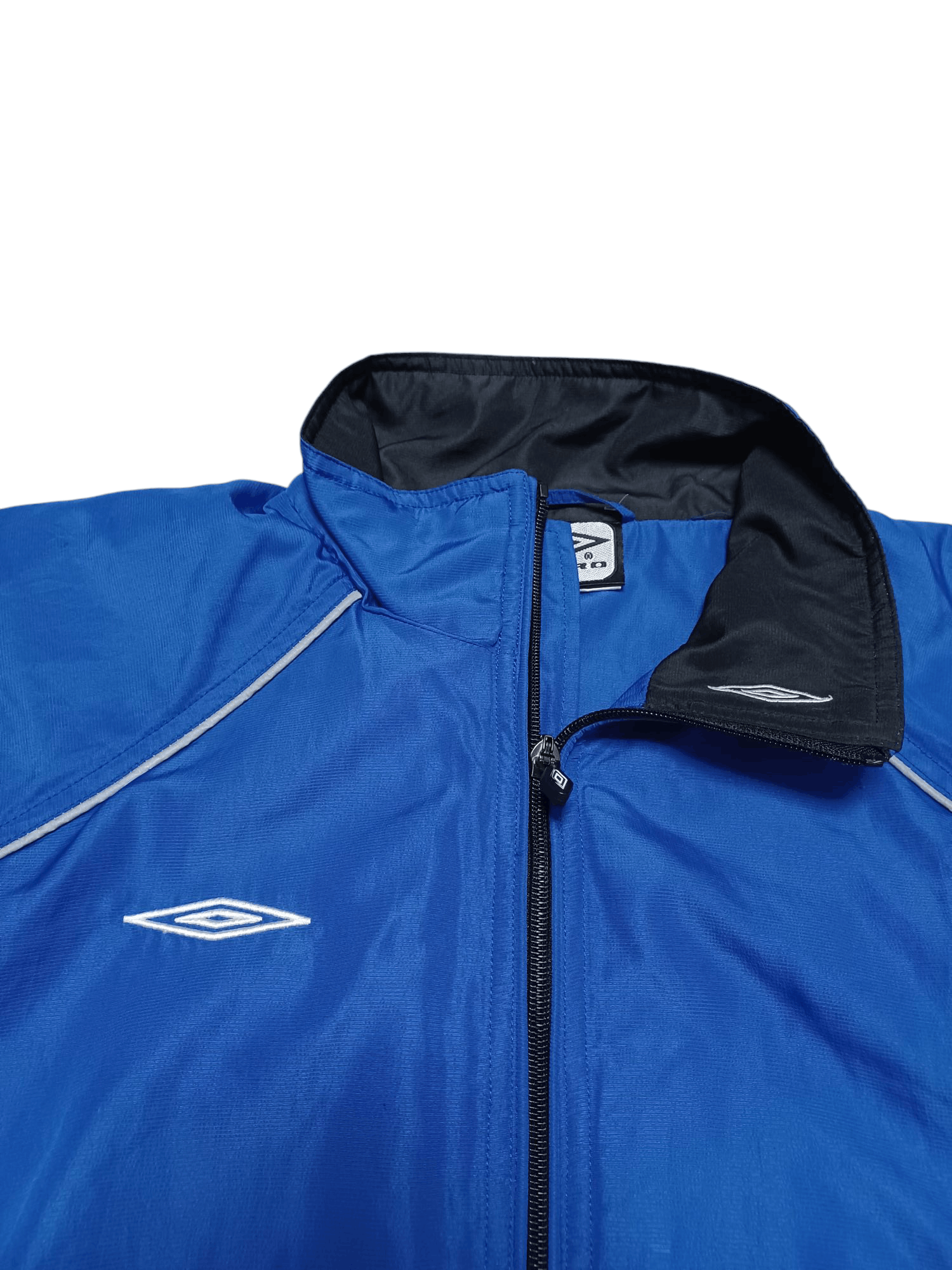 Umbro UMBRO PRO TRAINING VINTAGE NYLON DRILL TRACK JACKET SOCCER Size US M / EU 48-50 / 2 - 2 Thumbnail