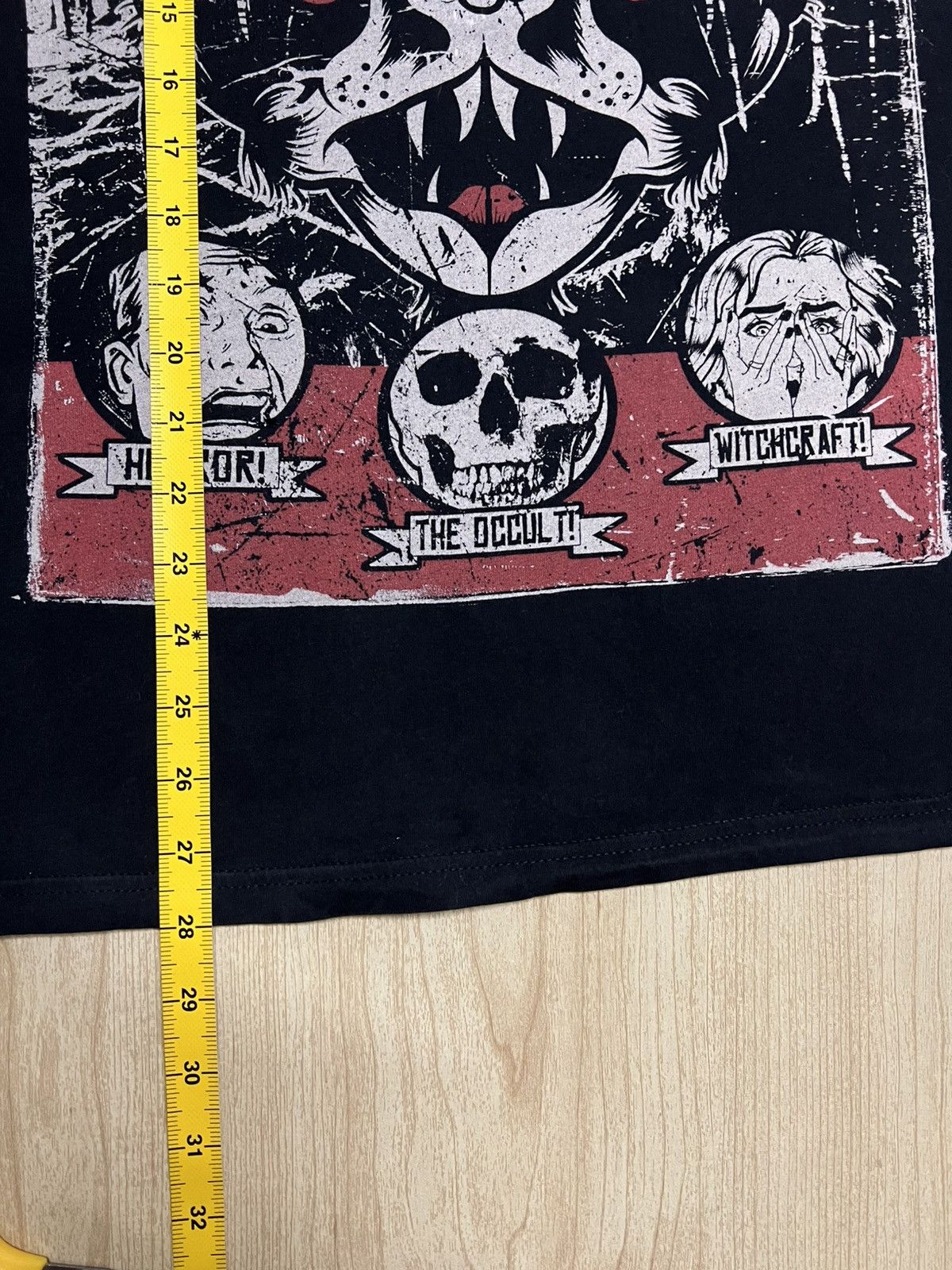 Other Blackcraft Three Eyed Bat Horror Graphic Tee L Size US L / EU 52-54 / 3 - 6 Thumbnail