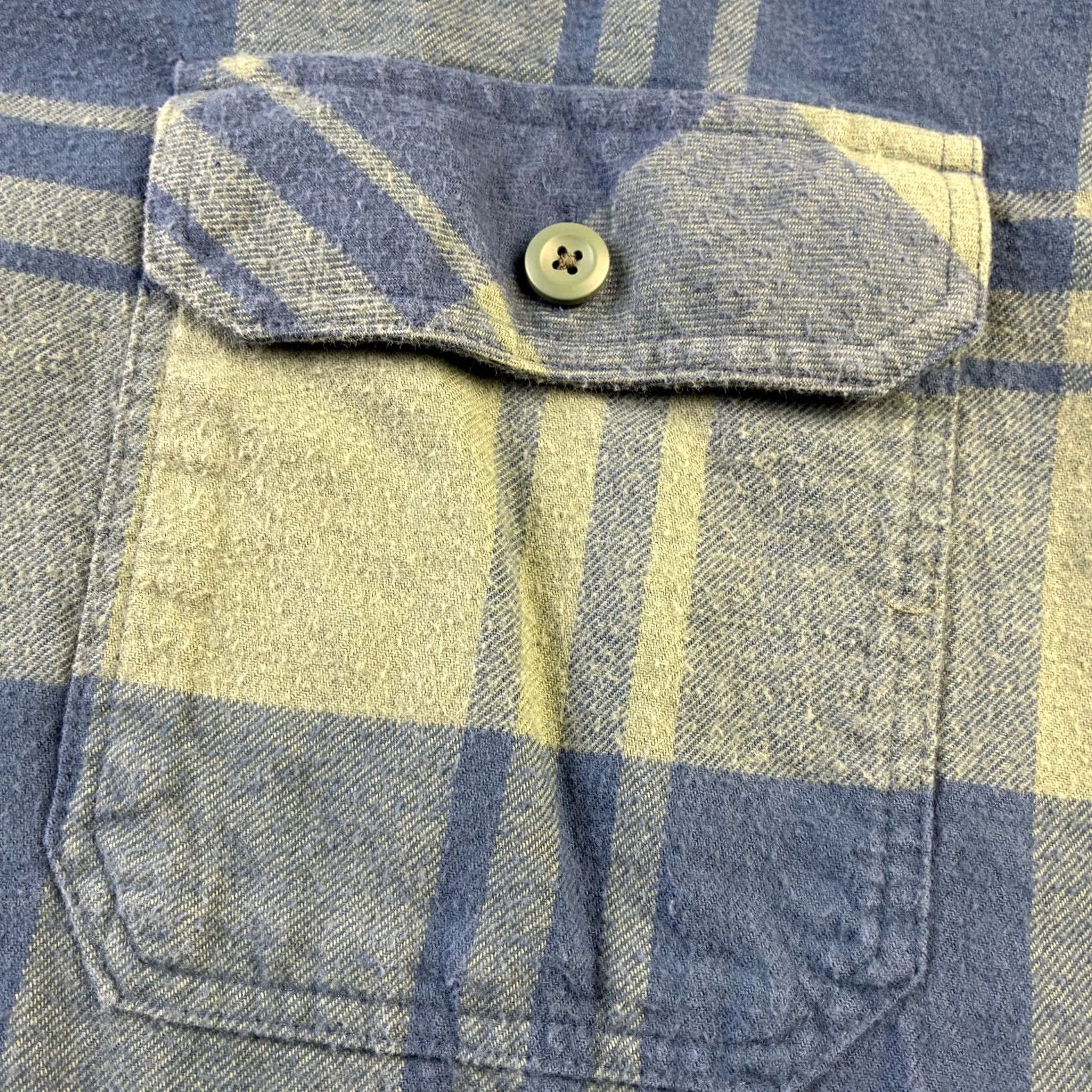 Patagonia Patagonia Shirt Mens 2XL Green Plaid Fjord Flannel Midweight Button Up Organic Size US XXL / EU 58 / 5 - 4 Thumbnail