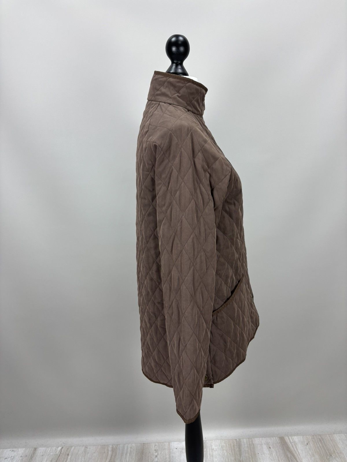 Barbour Womens quilted jacket Barbour Size 38 Color Brown Size XS / US 0-2 / IT 36-38 - 6 Thumbnail