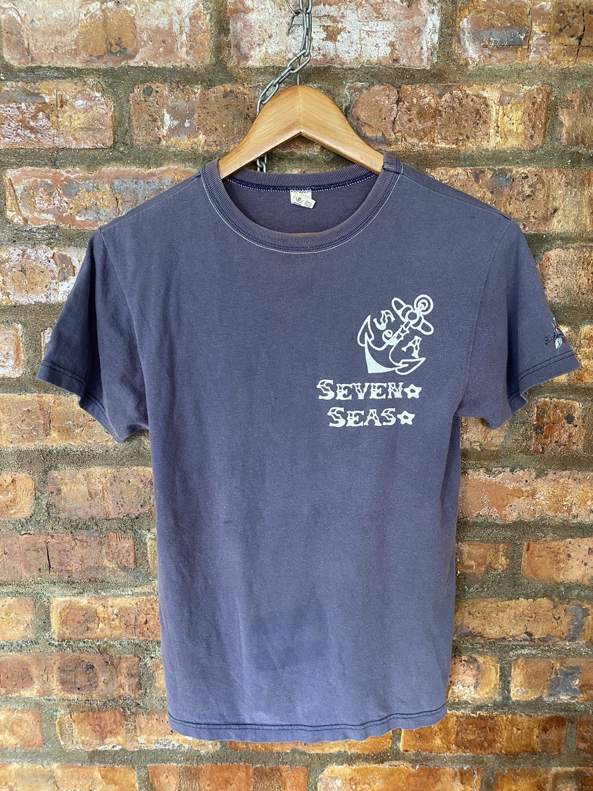Skull Jeans by an Alchemist 7 Seas Pin up girl tee Size S / US 4 / IT 40 - 9 Thumbnail