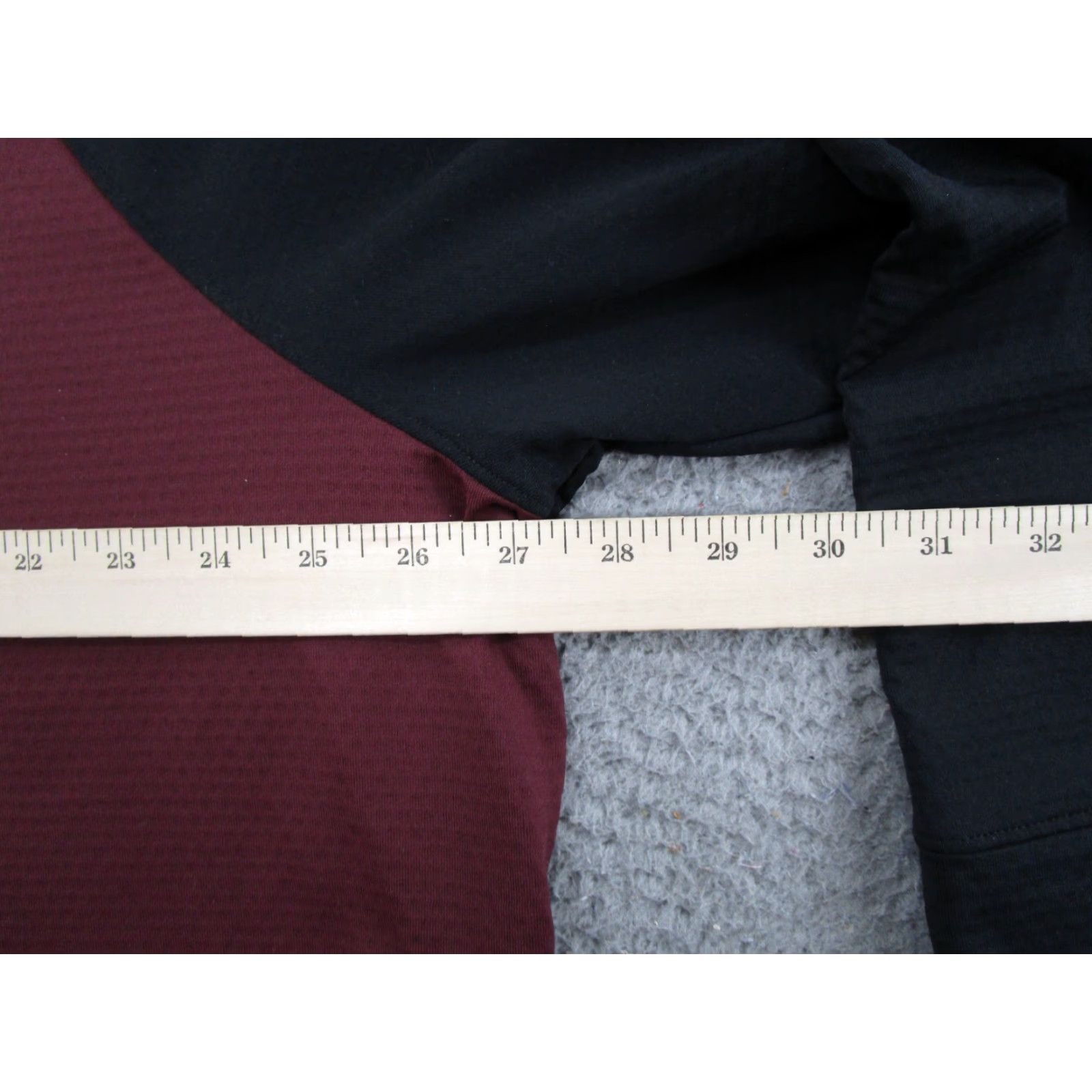 Vintage Alaskan Hardgear Hoodie Womens Plus 2X Red Thermal Fleece Crosslayer Pullover Winter Adult Womens 80279 Size XXL / US 16-18 / IT 52-54 - 5 Thumbnail