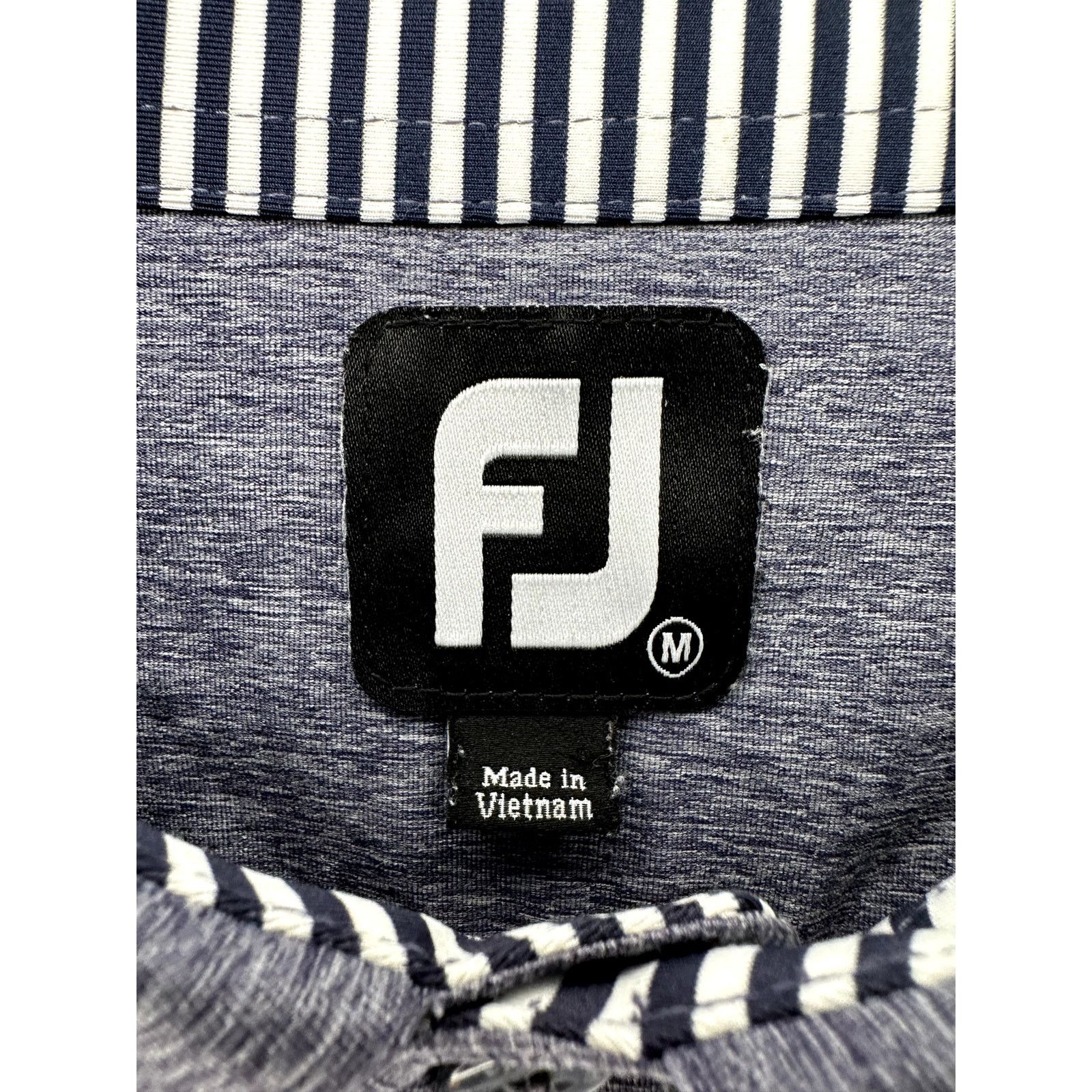Footjoy Footjoy Short Sleeve Golf Polo Shirt Heathered Gray Men's M Size US M / EU 48-50 / 2 - 2 Thumbnail