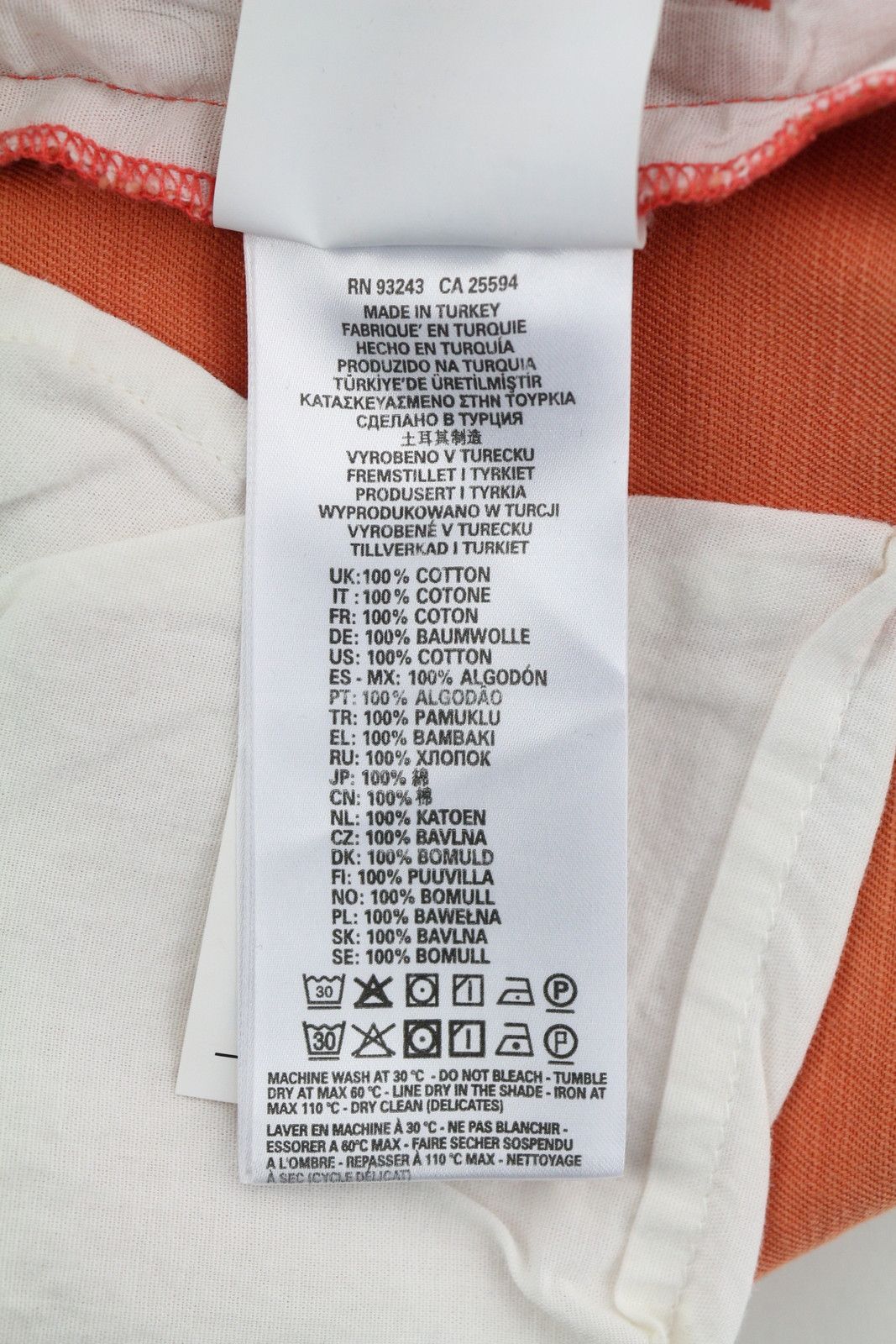 Diesel P-Atlan Men Shorts W32 Cargo Orange Fade Effect 41338 Size US 32 / EU 48 - 7 Thumbnail