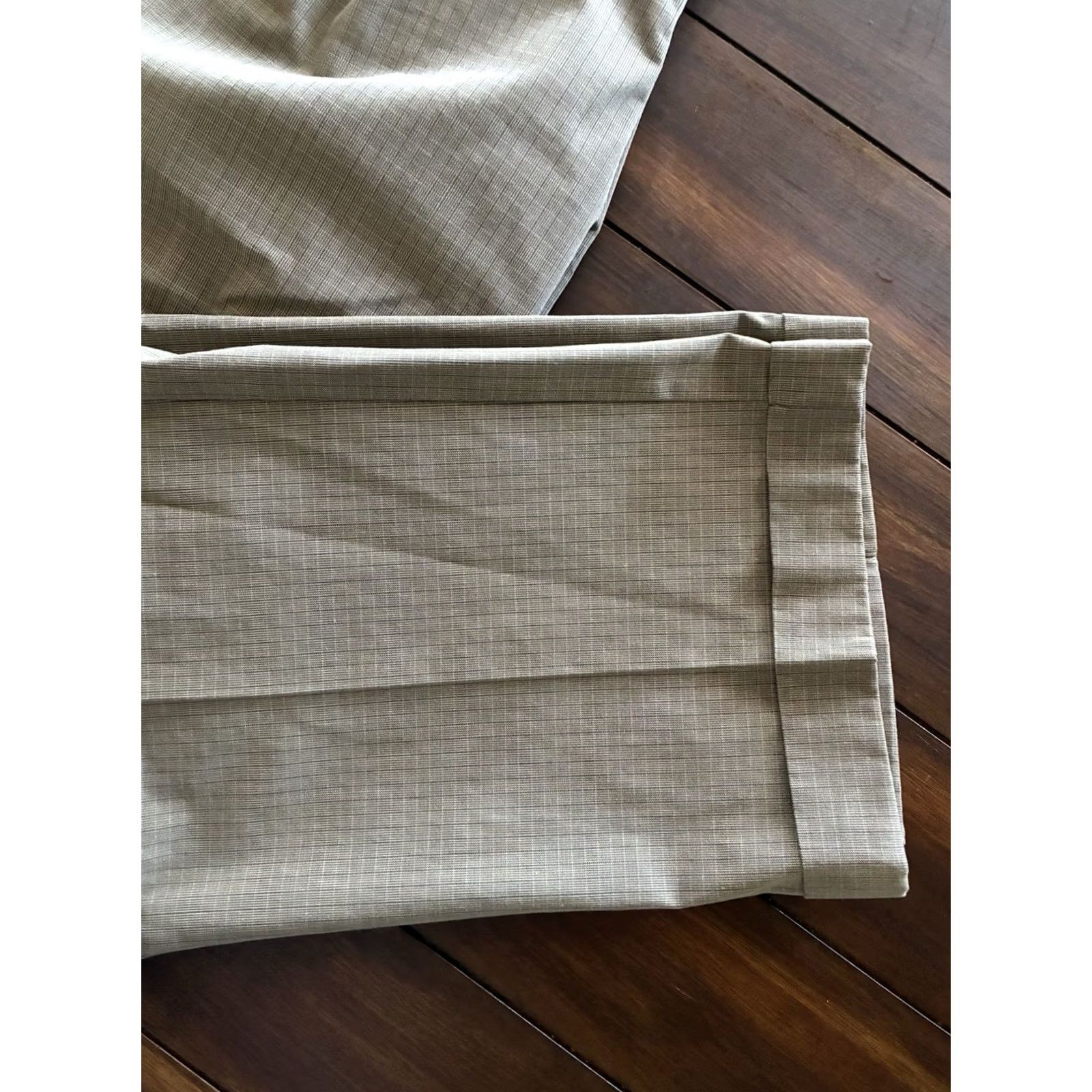 Dockers Dockers Men’s Dress Pants 42x32 Beige Micro Patterned Regular Pleated Front Tags Included Size US 42 / EU 58 - 2 Thumbnail