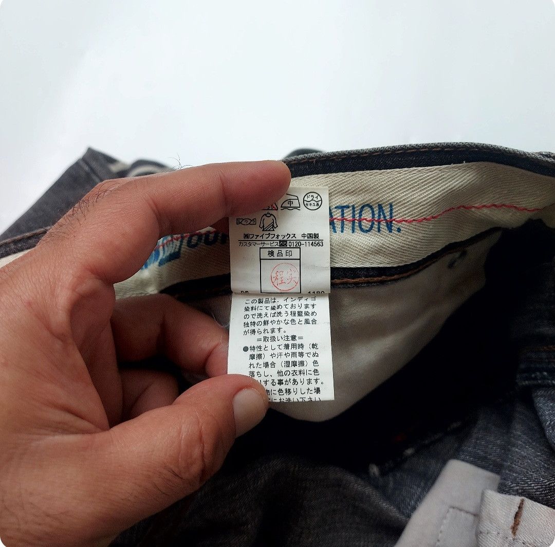 Designer × PPFM × Vintage Nice Design🔥Japanes Brand PPFM Anniversary 20Th Denim Pants Size US 32 / EU 48 - 10 Thumbnail