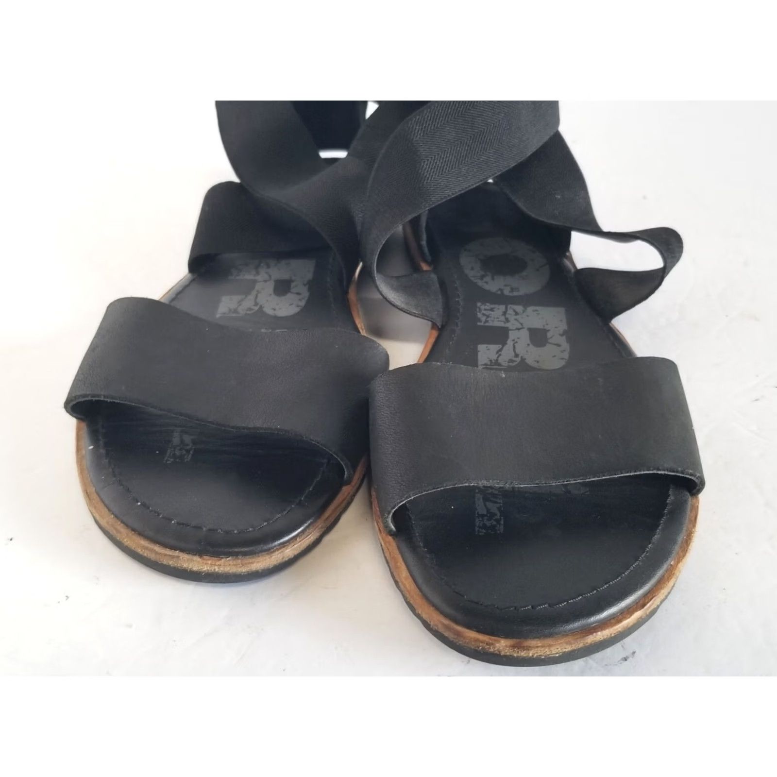 SOREL SOREL Ella II Sandal Women Size 8.5 Black Leather Strappy Slip On Casual Bohemian Size US 7 / IT 37 - 6 Thumbnail