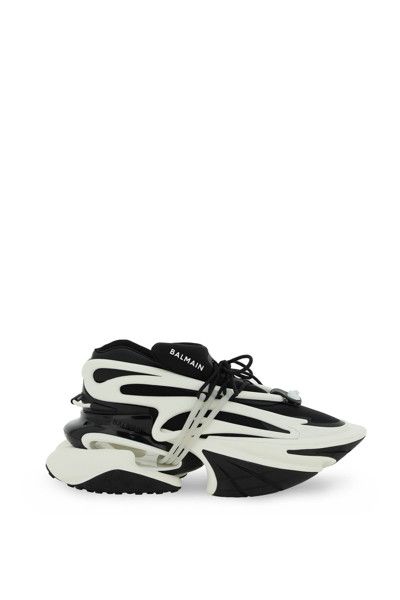 o1srvl11e0524 Unicorn Sneakers in White Black