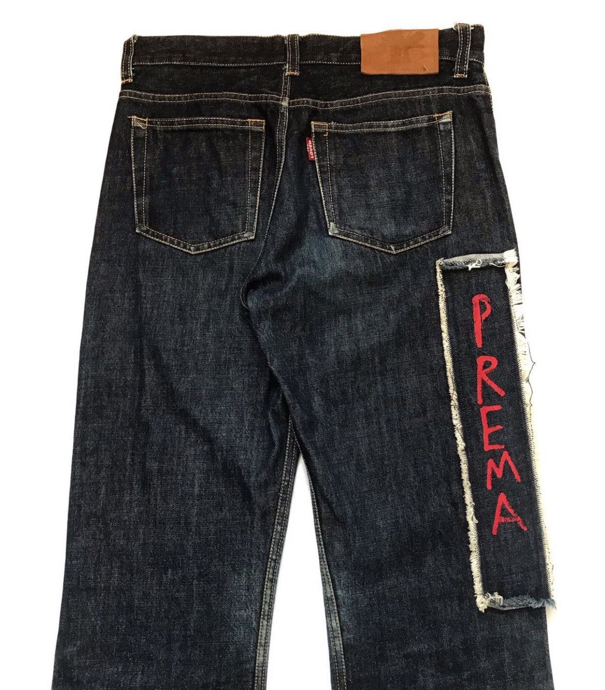 14th Addiction × Beauty Beast × Hysteric Glamour OZONE COMMUNITY PATCHWORK FLARE STYLE JEANS Size US 30 / EU 46 - 3 Thumbnail