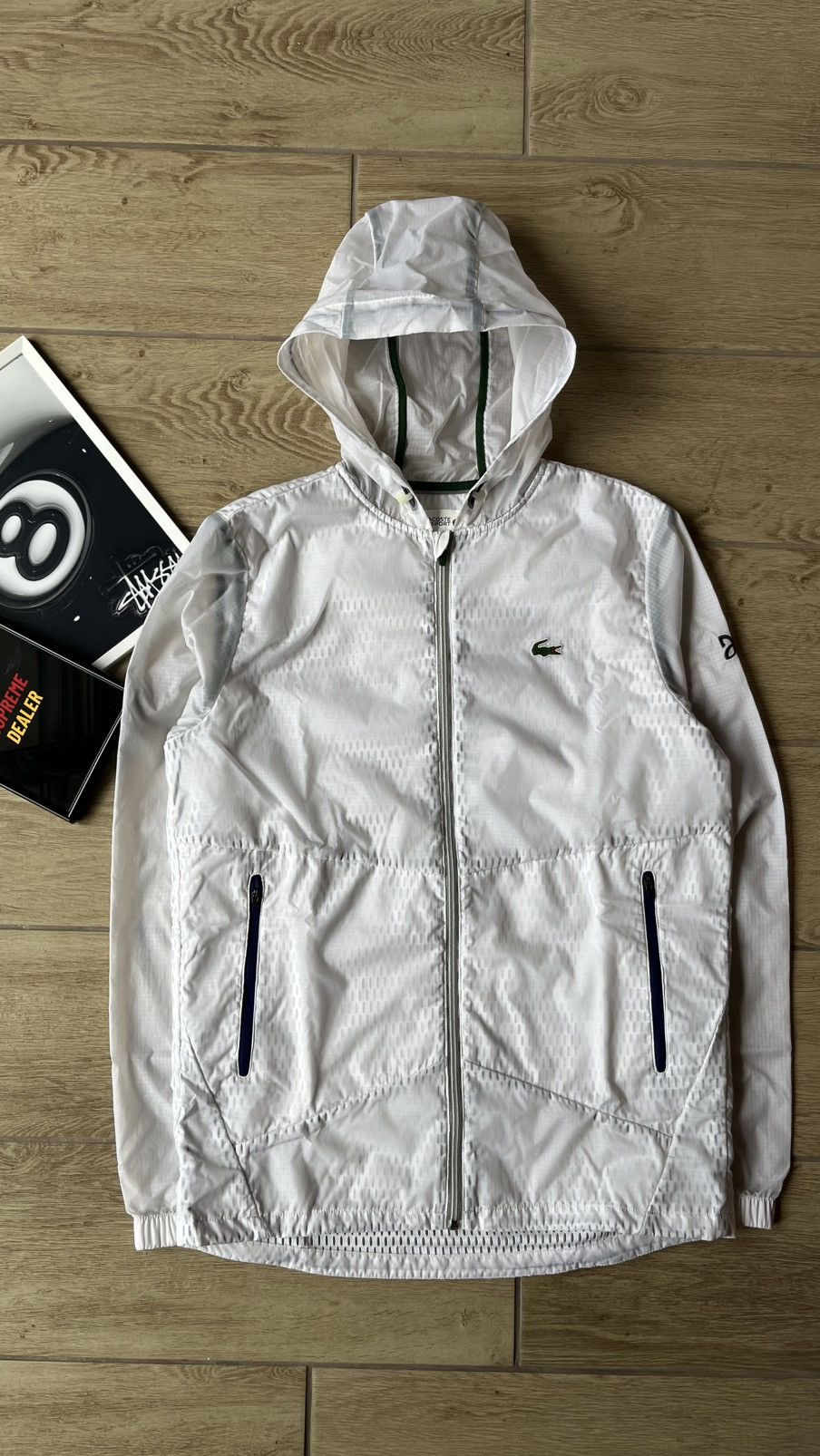 Designer × Lacoste Lacoste Sport Roland Garros Training Reflective Jacket Size US M / EU 48-50 / 2 - 3 Thumbnail