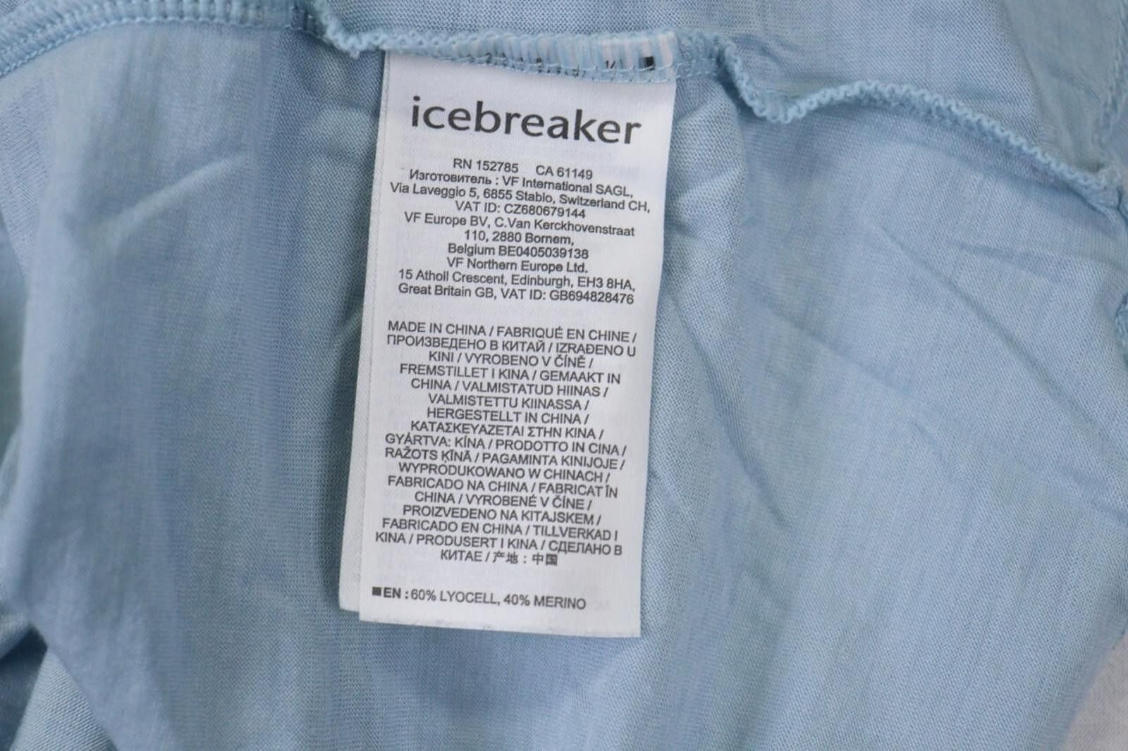 Icebreaker Icebreaker Blue Lyocell Round Neck Pullover Tank Top Size S Size S / US 4 / IT 40 - 12 Thumbnail