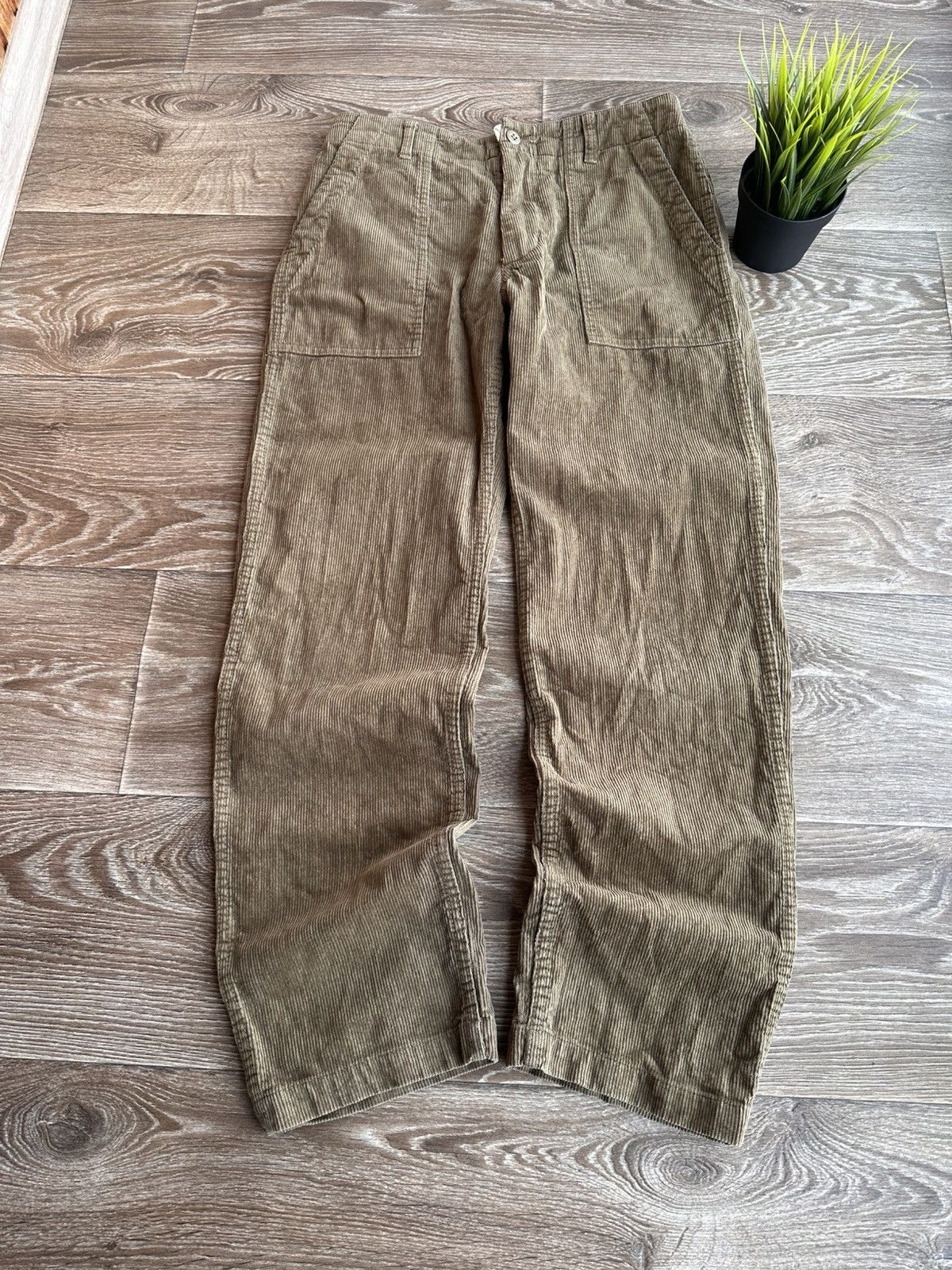 Engineered Garments 🔥 Engineered Garments Corduroy Velvet Work Pants Trousers Size US 28 / EU 44 - 4 Thumbnail