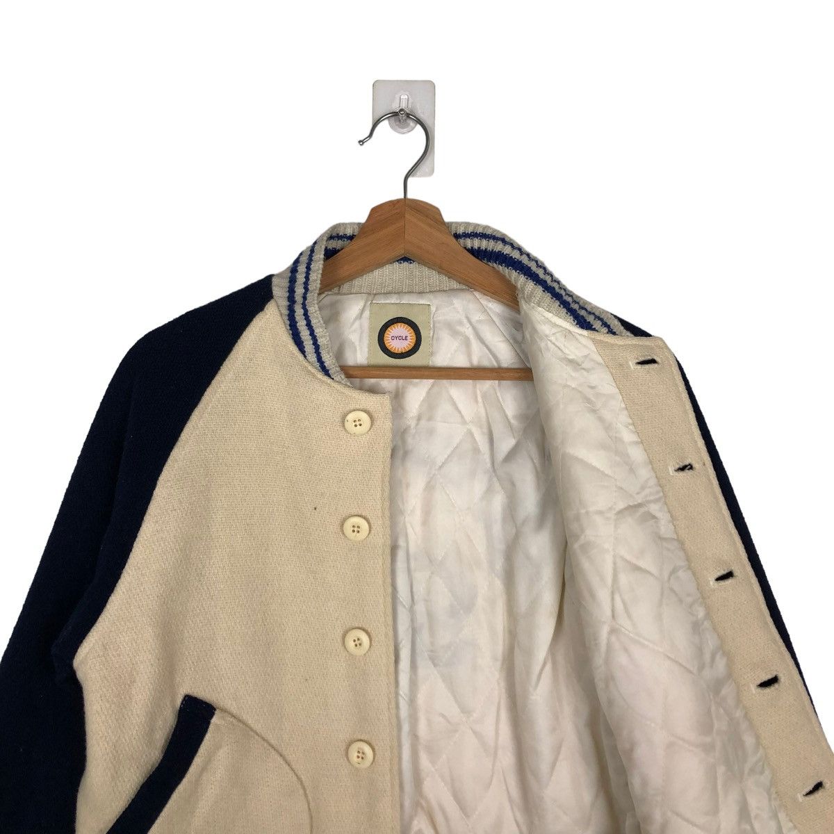 Japanese Brand 🔥90’s Rare Varsity Jacket Diamond Ban Japan Big Logo Size US S / EU 44-46 / 1 - 9 Thumbnail