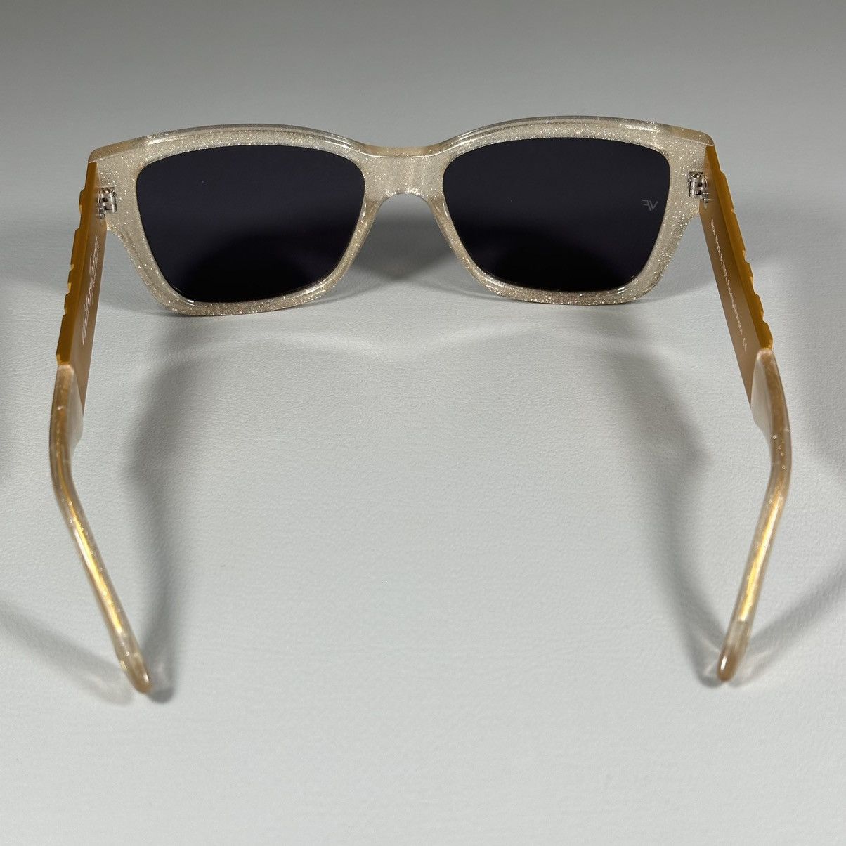 Other Vintage Frames by Corey Shapiro Dice LOVE HATE Sunglasses Size ONE SIZE - 5 Thumbnail
