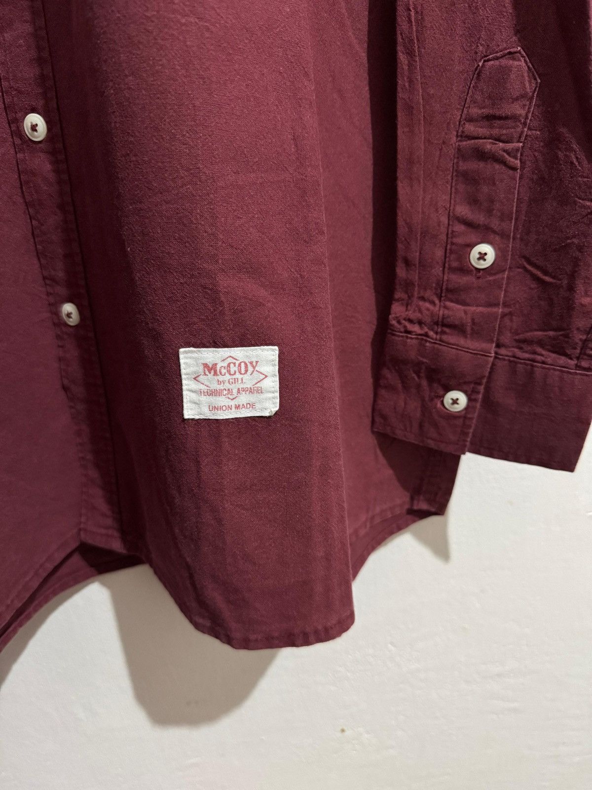 Japanese Brand × The Real McCoy's × Vintage Mccoy by gill button shirt Size US L / EU 52-54 / 3 - 4 Thumbnail