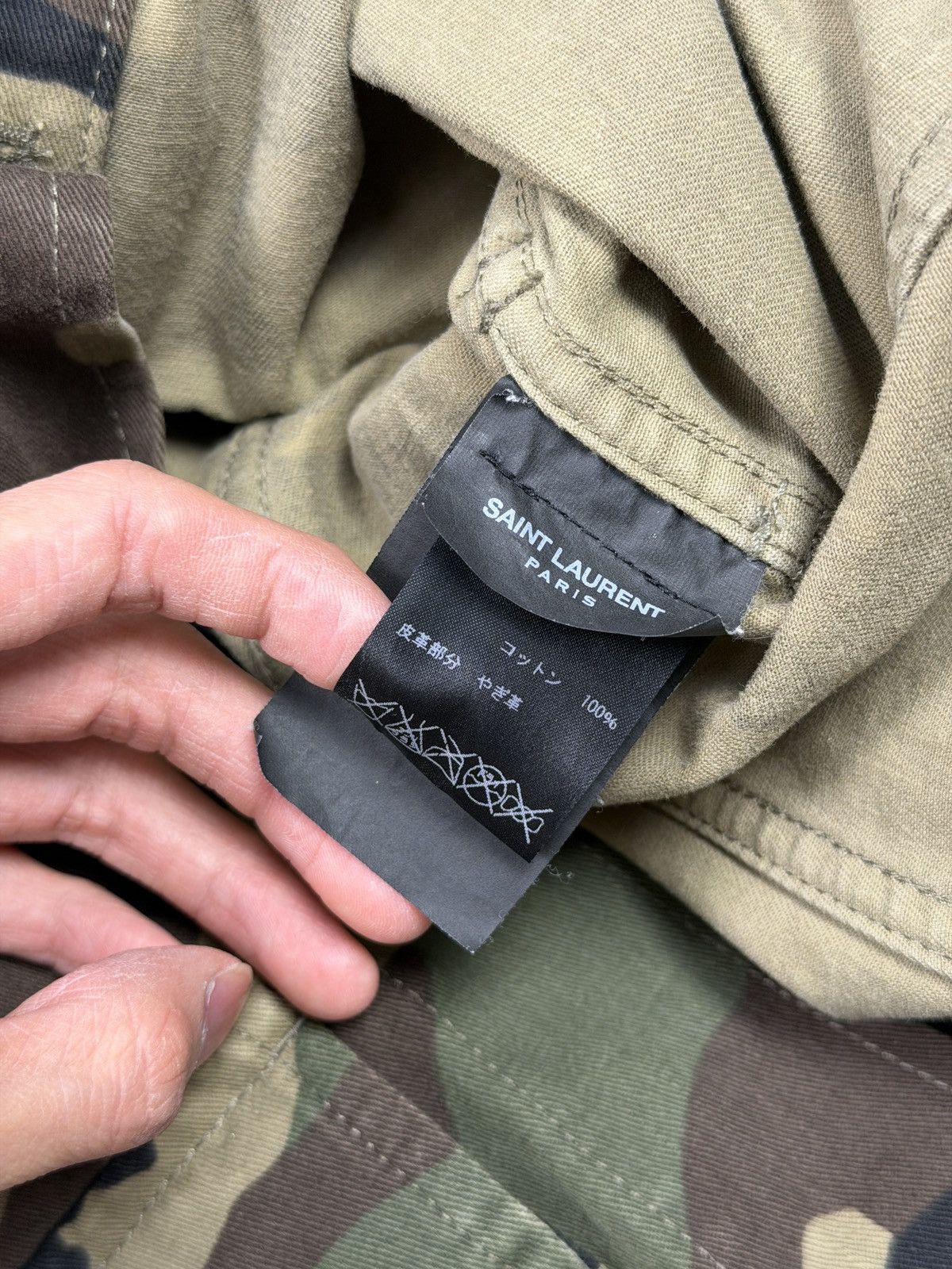 Saint Laurent Paris SS15 MILITARY PARKA Size XXS / US 00 / IT 34 - 9 Thumbnail