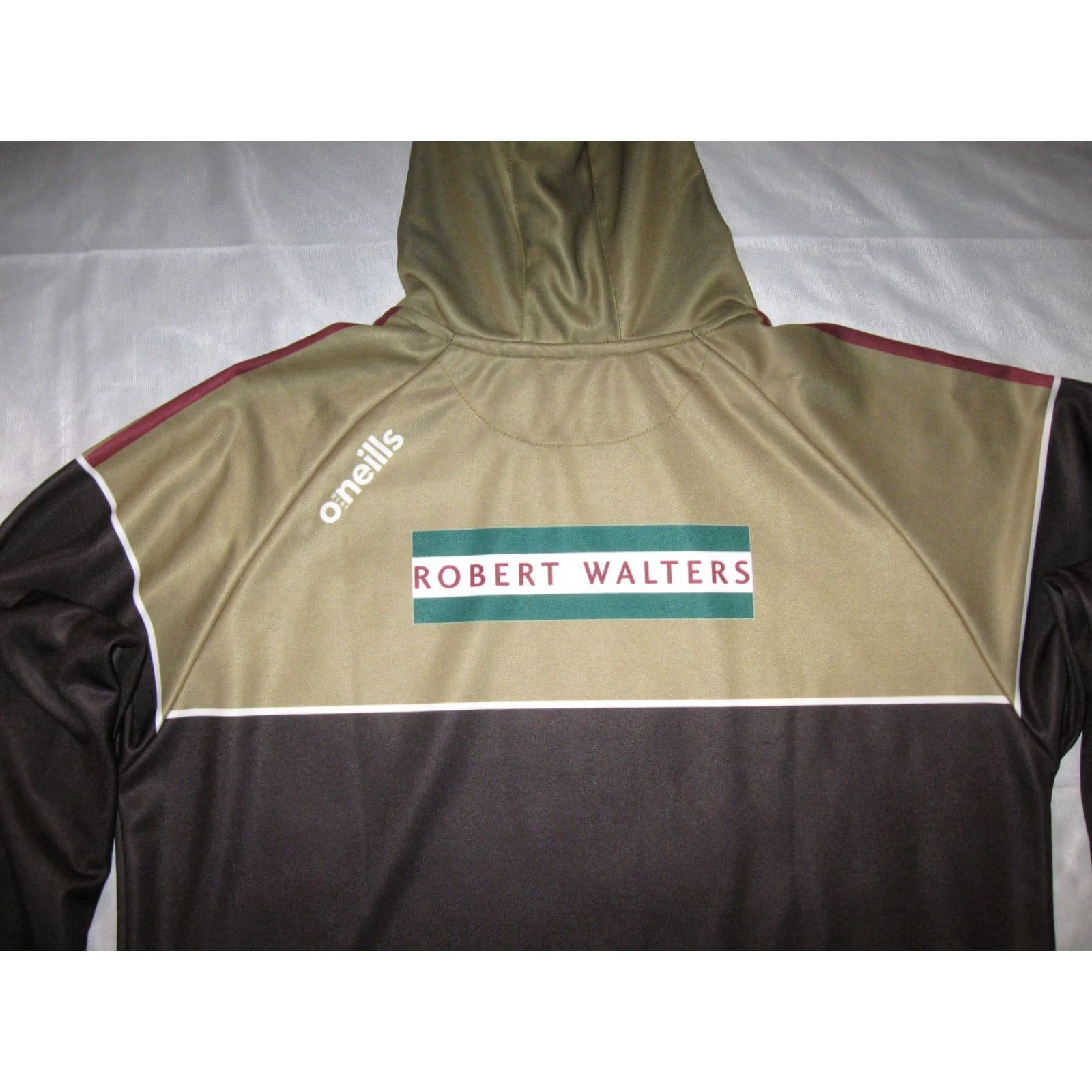 O'Neills ONeills Bay Area Baracus Rugby Club Hoodie Sweatshirt Mens XL Black/Gold Pullover Ribbed Logo 1990s (if applicable) Size US XL / EU 56 / 4 - 5 Thumbnail