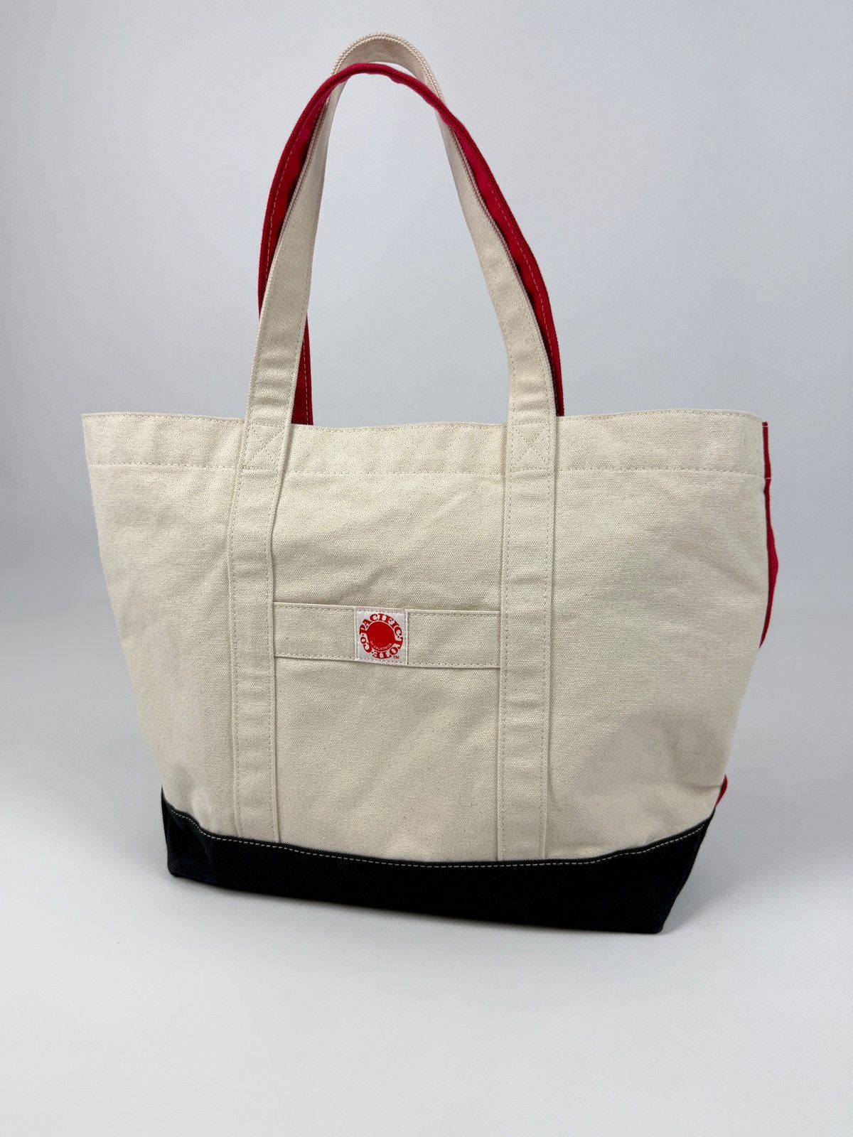 mejuri Pacific Tote Co. x Mejuri Big Sur 3 Tone Canvas Tote Bag Size ONE SIZE - 1 Thumbnail