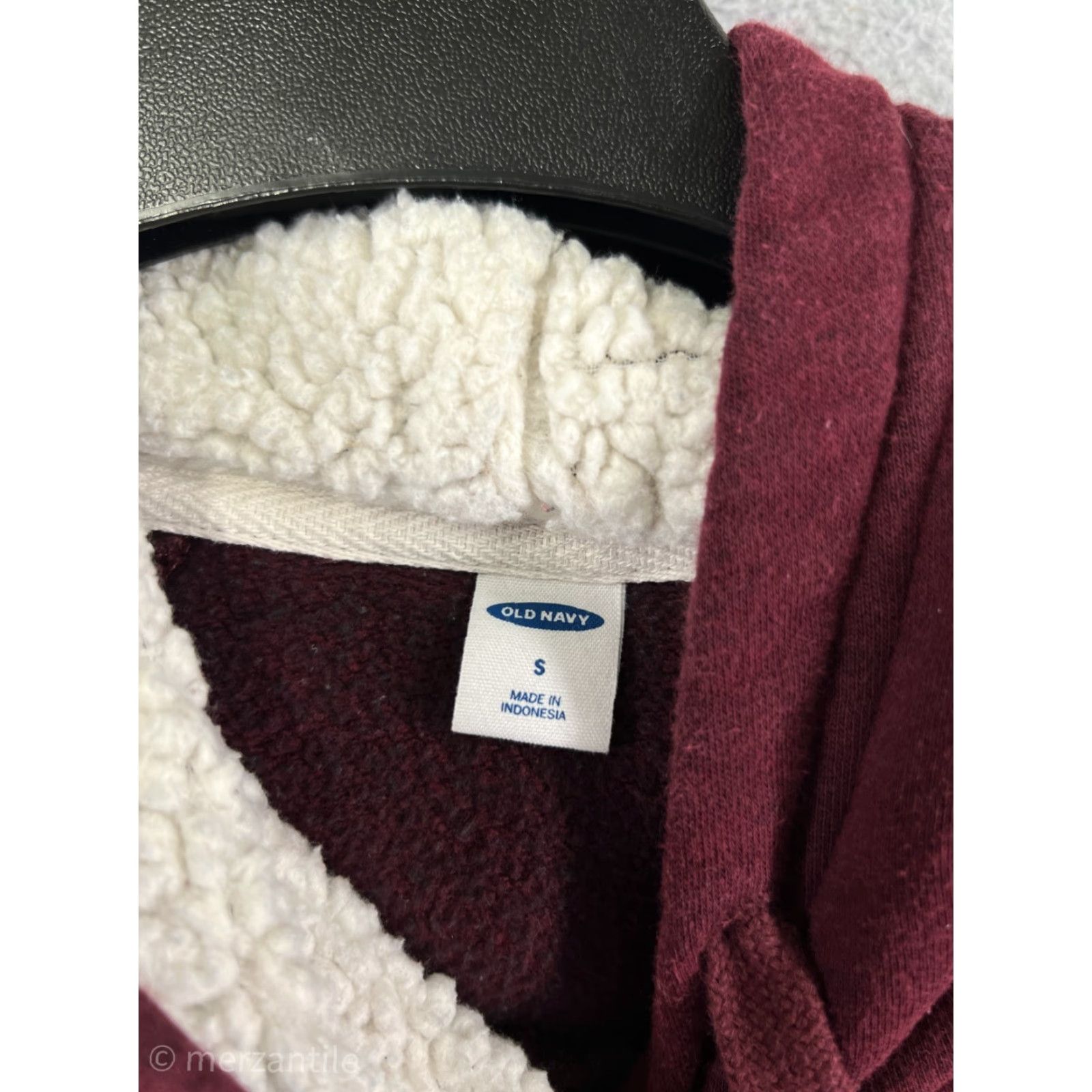 Old Navy Old Navy Hoodie Women Small Red Hooded Cotton Blend Pocket Sweatshirt Shirt Size S / US 4 / IT 40 - 3 Thumbnail