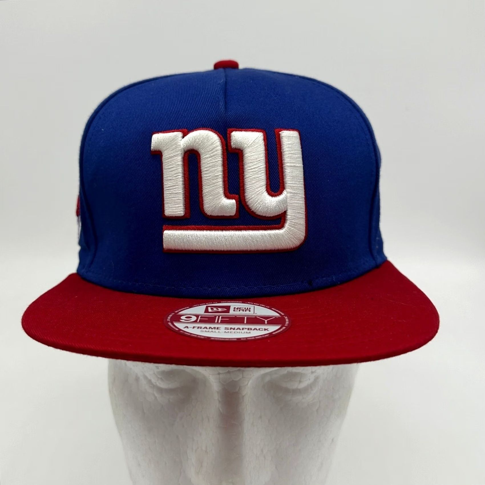 New Era New Era New York Giants Mens Hats OSFA Blue Red Embroidered Snap Back 59Fifty Cap NEW Size ONE SIZE - 2 Thumbnail