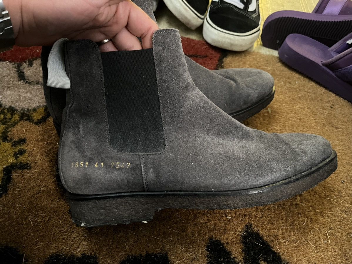 Common Projects Common projects chelsea boots in suede Size US 8 / EU 41 - 2 Thumbnail