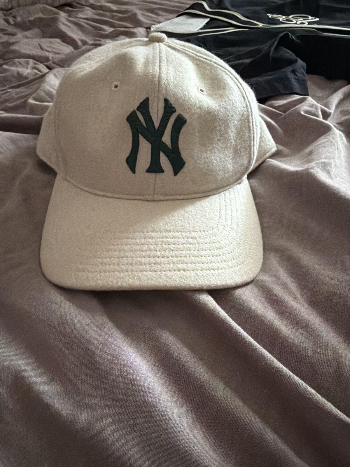 Kith Kith & ‘47 New York Yankees Stem Stitch Franchise LS Cap XL Size ONE SIZE - 1 Thumbnail