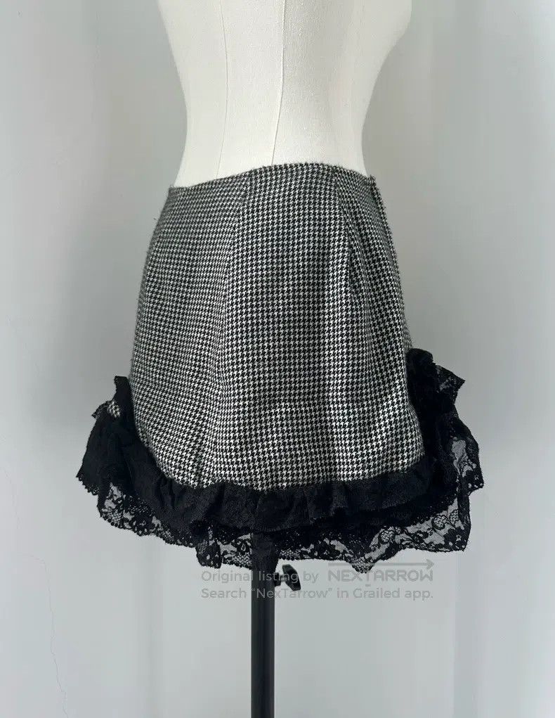 Junya Watanabe Junya Watanabe size M Multi Tiered Lace Hem Skirt Size 23" - 5 Thumbnail