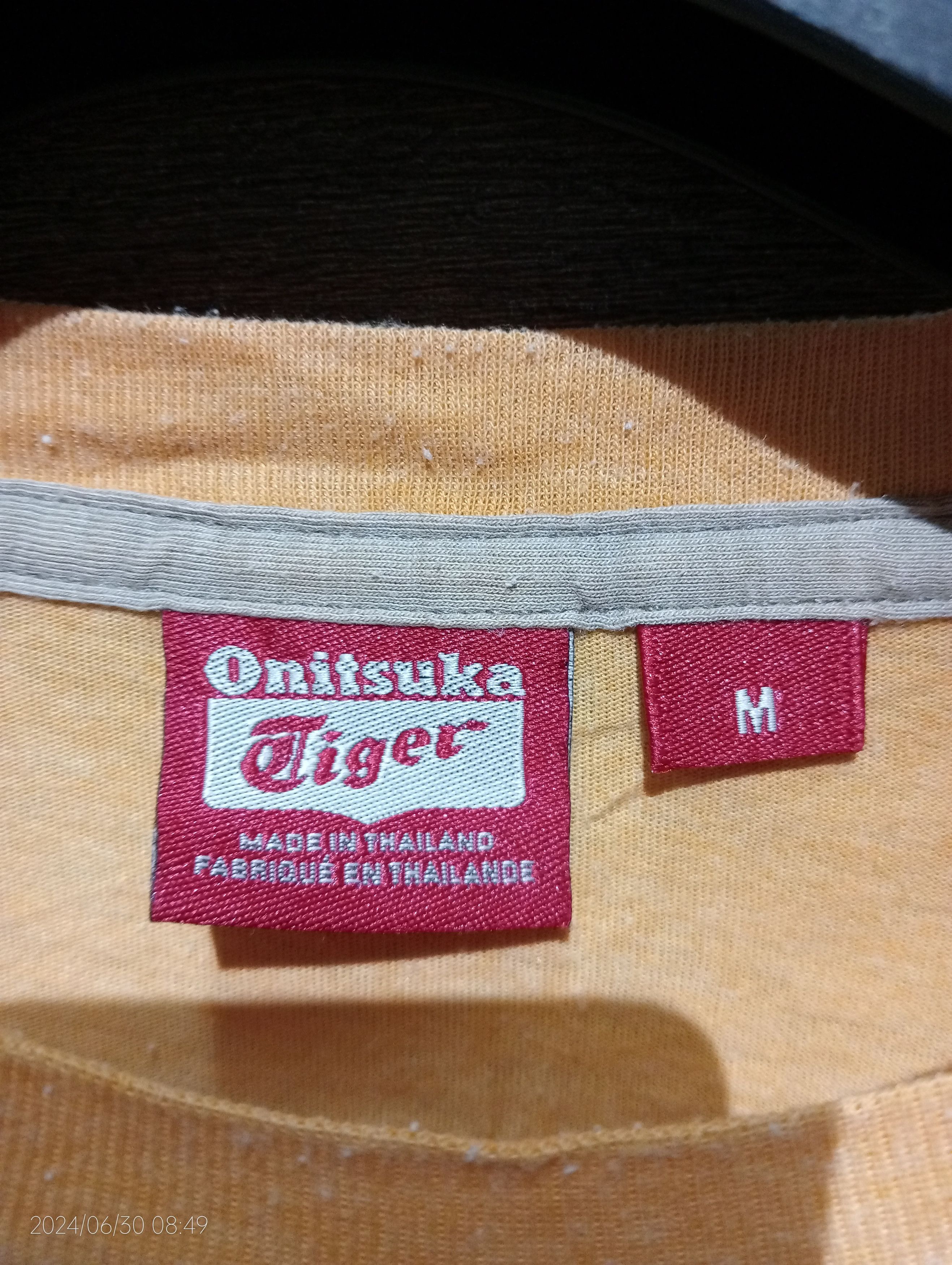 Onitsuka Tiger Vintage Onitsuka Tiger Long Sleeve Tshirt Size US M / EU 48-50 / 2 - 5 Thumbnail