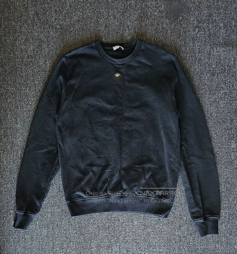 Dior Dior Embroidered little bee sweatshirt Size US L / EU 52-54 / 3 - 1 Thumbnail