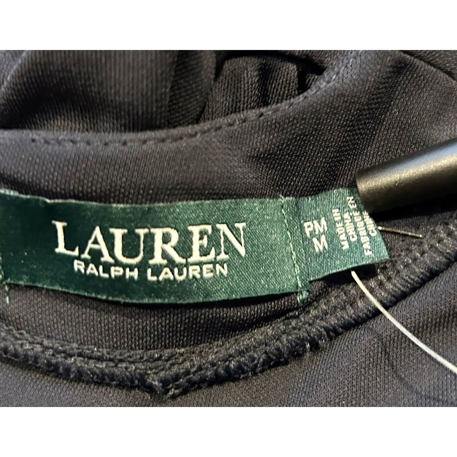 Ralph Lauren Ralph Lauren Navy Blue Knit Jumpsuit One-Piece V-Neck Zip Closure Pockets Leggings Included Regular Size M Women Size 32" / US 10 / IT 46 - 6 Thumbnail