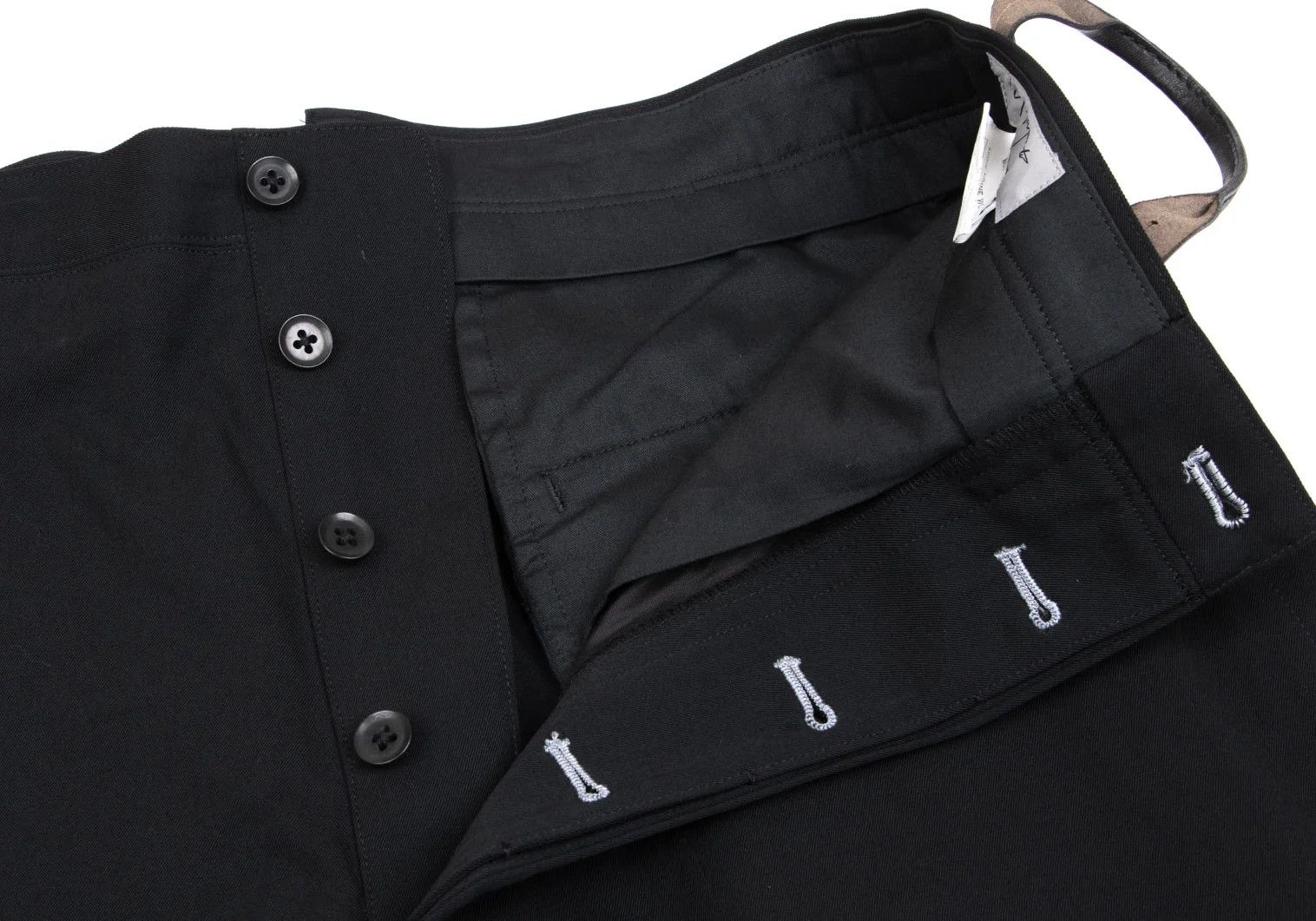 Yohji Yamamoto Yohji Yamamoto Wool Gabardine Wide Pants Size US 32 / EU 48 - 5 Thumbnail
