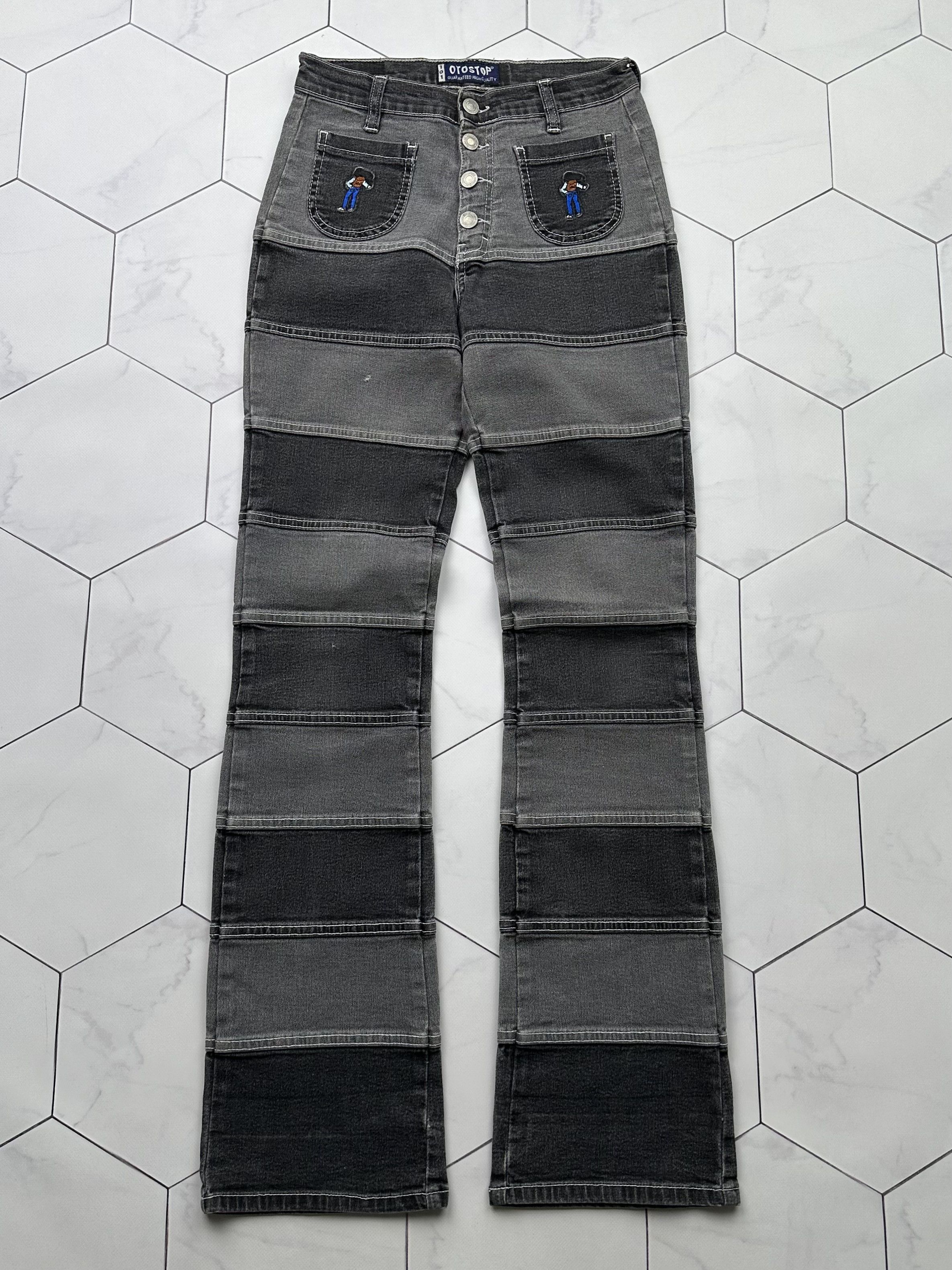 Japanese Brand Vintage Flare Jeans (B536)E2 Size 25" / US 0 / IT 36 - 1 Thumbnail