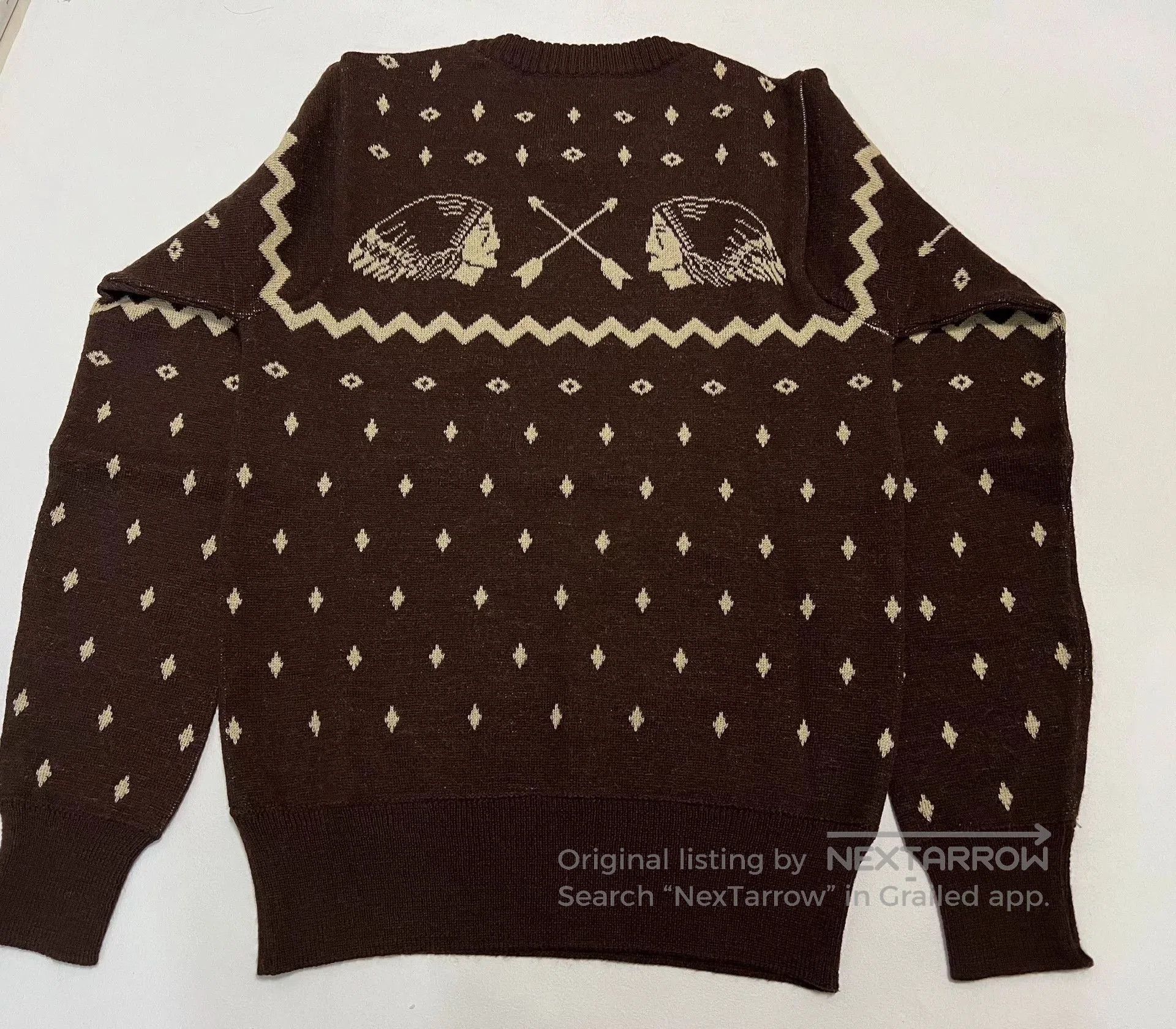 Visvim visvim 17AW VNTG Native Jacquard Knit. Size US M / EU 48-50 / 2 - 8 Thumbnail