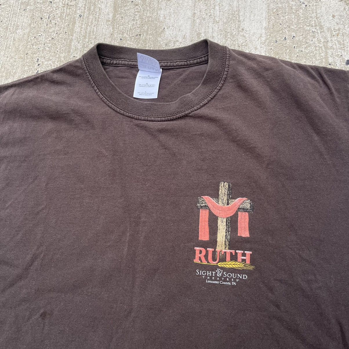 Gildan Vintage BIBLE RUTH CROSS Gildan Shirt Size US L / EU 52-54 / 3 - 2 Thumbnail