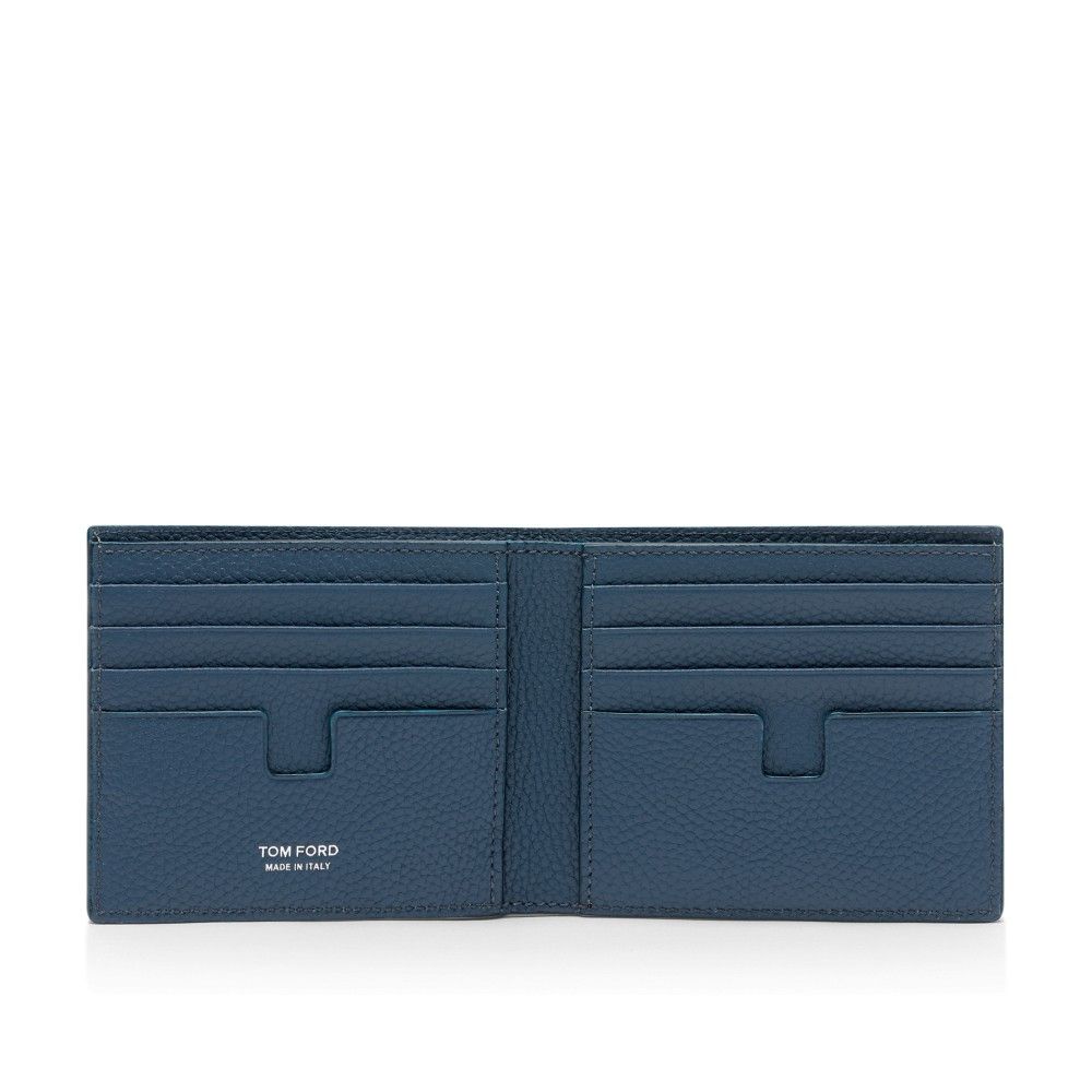 Tom Ford o1loc1c0326 Y0228 Size: OS / Leather Bifold Wallet in Blue Size ONE SIZE - 2 Thumbnail
