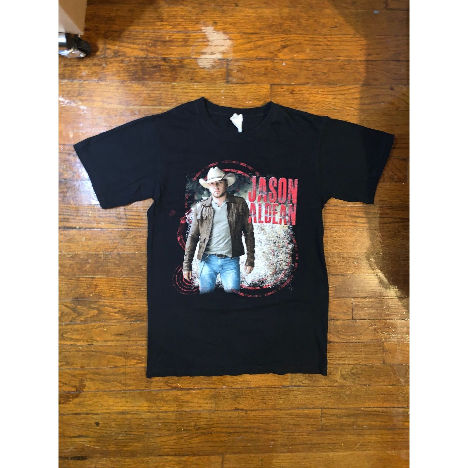 Anvil × Band Tees × Other Jason Aldean 2012 Tour T-Shirt Mens Small Black Country Tee Size US S / EU 44-46 / 1 - 2 Thumbnail