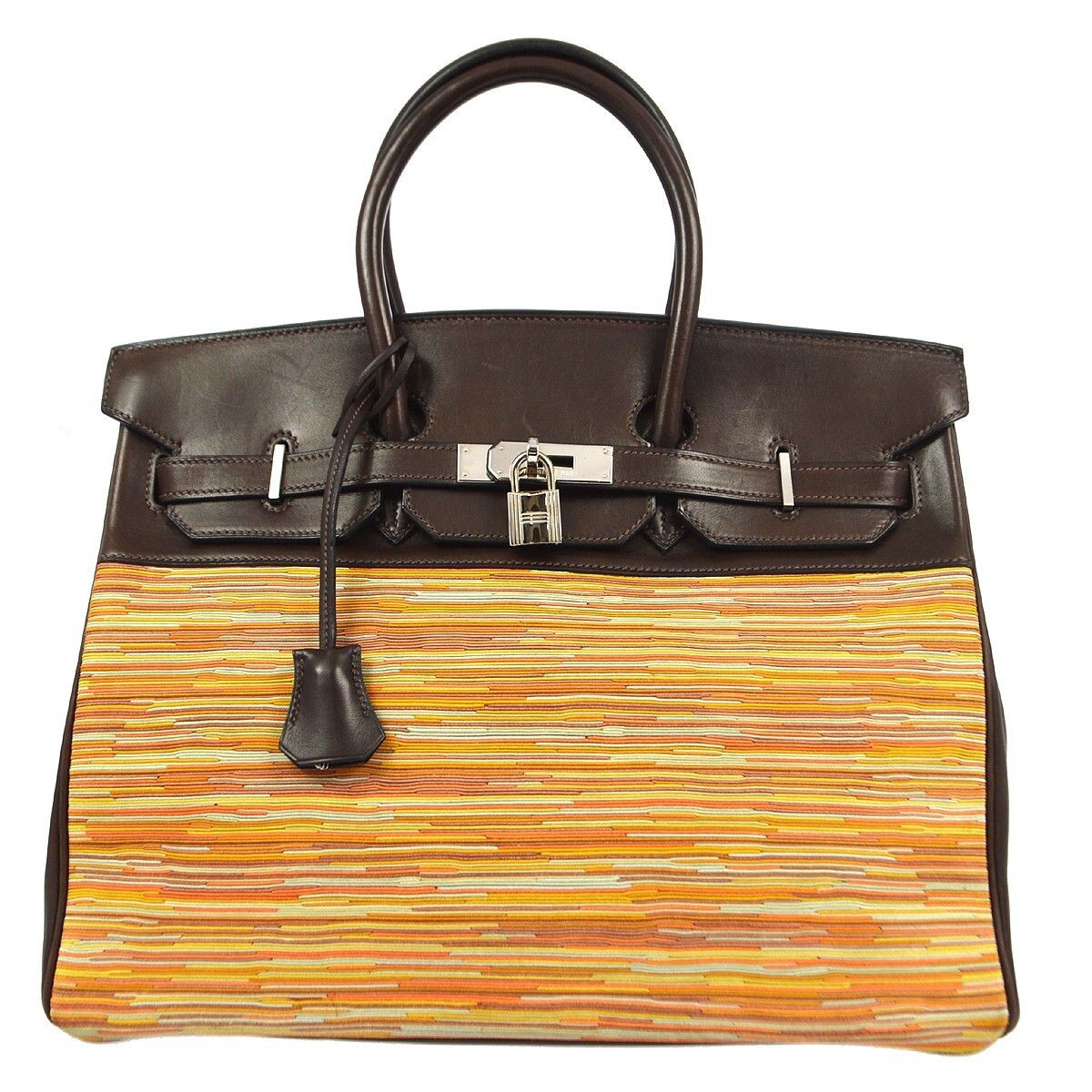 Hermes Hermes Birkin Handbag Vibrato and Box Calf Size ONE SIZE - 1 Thumbnail