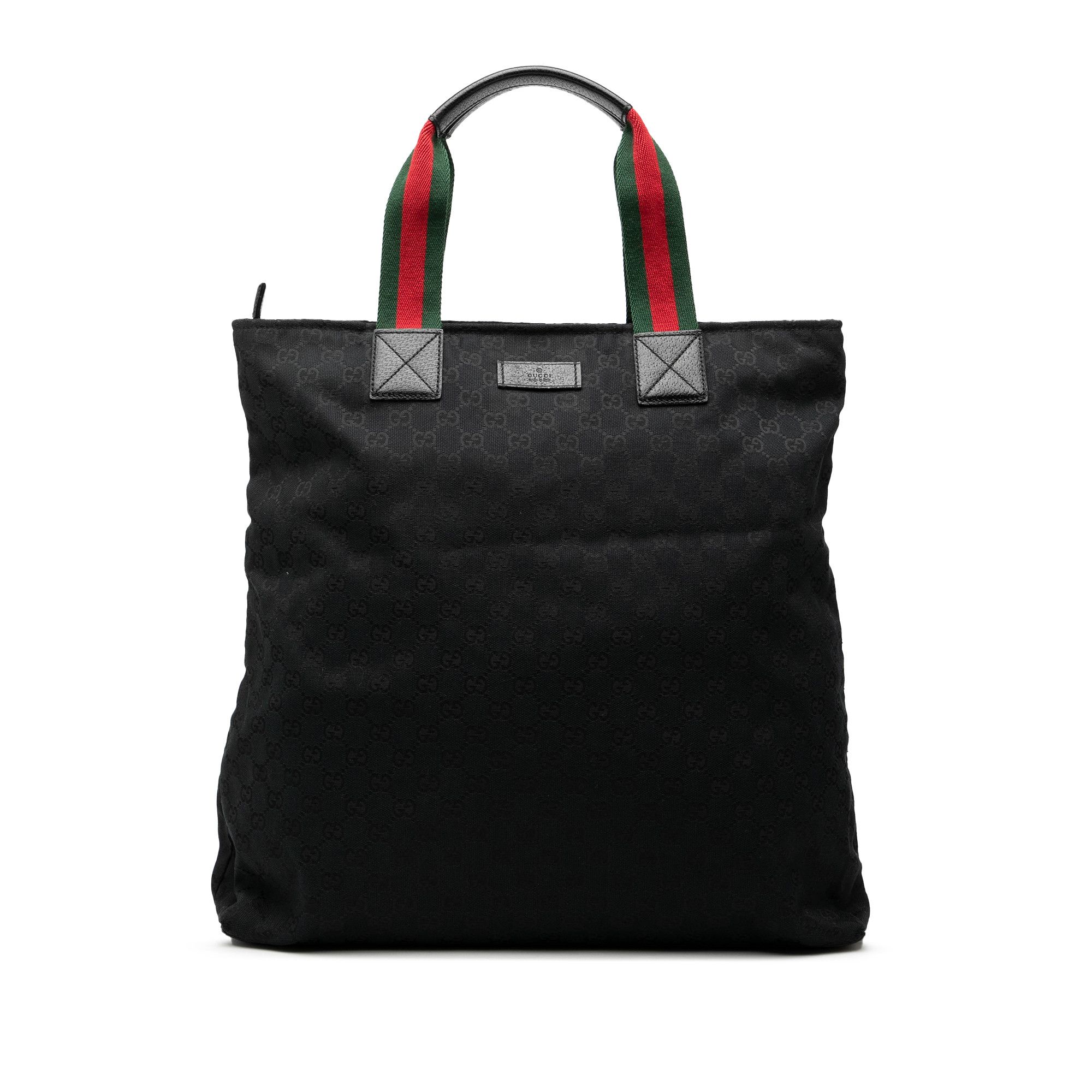 Gucci Gucci GG Canvas Web Vertical Tote Size ONE SIZE - 1 Thumbnail