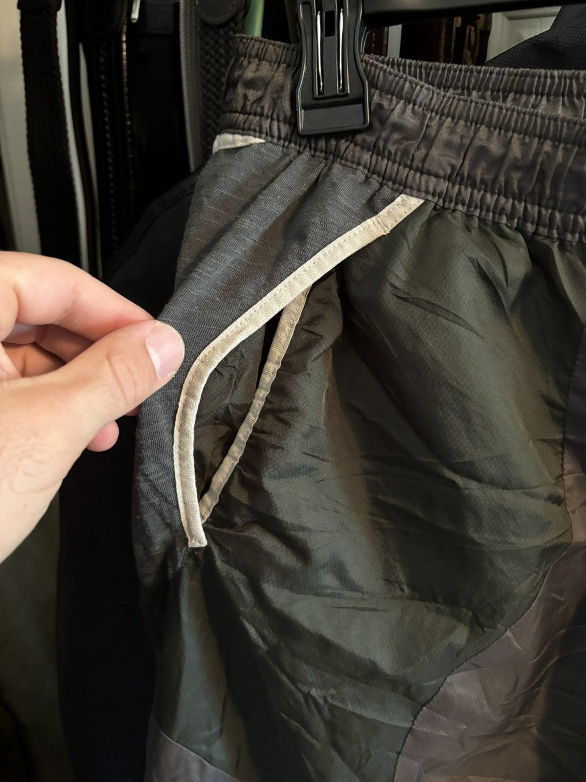 Gyakusou Nike Gyakusou Running Track Pants Grey Size US 33 - 5 Thumbnail