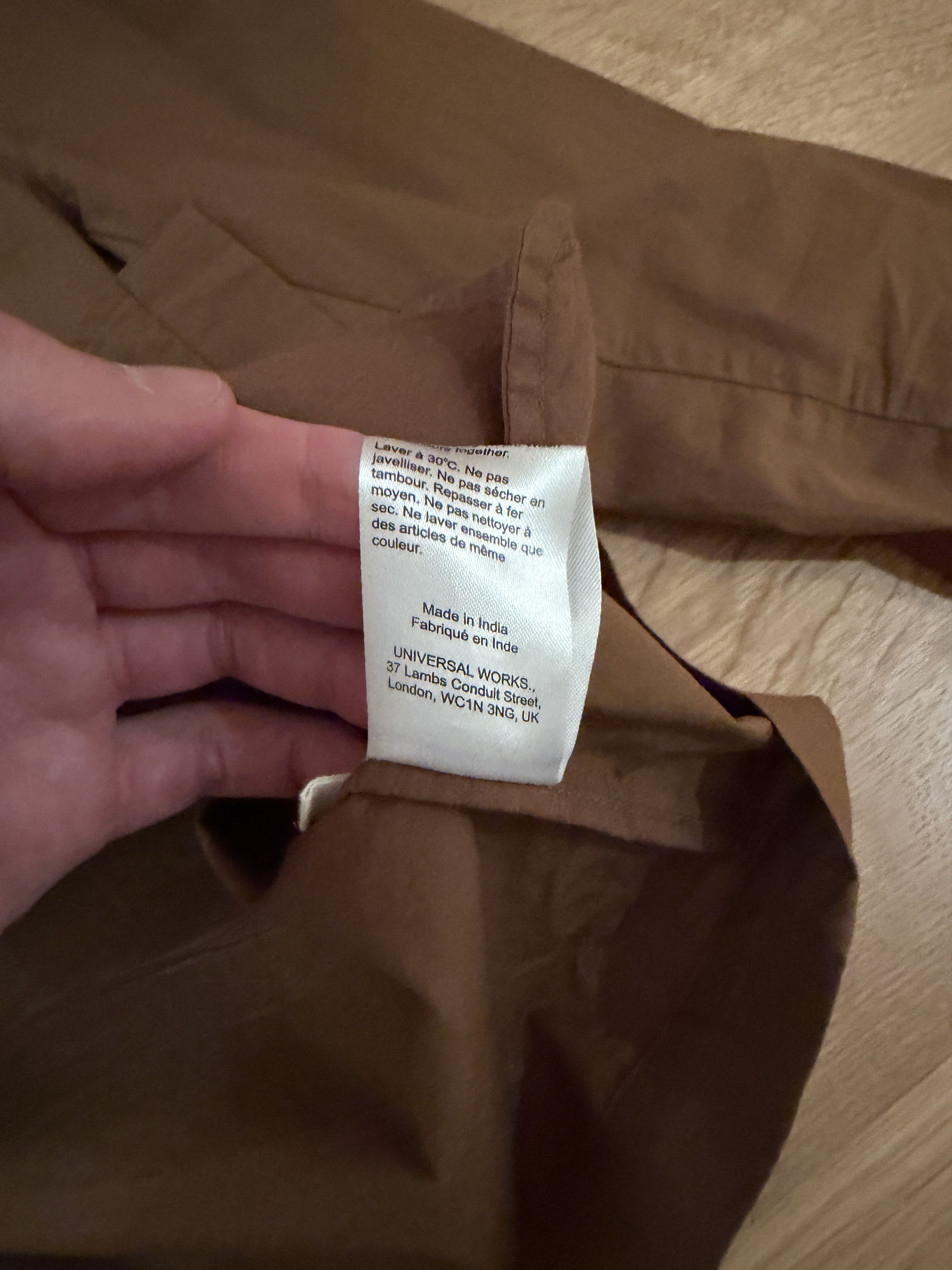 Universal Works Universal Works Brown Chore Jacket Size US S / EU 44-46 / 1 - 5 Thumbnail