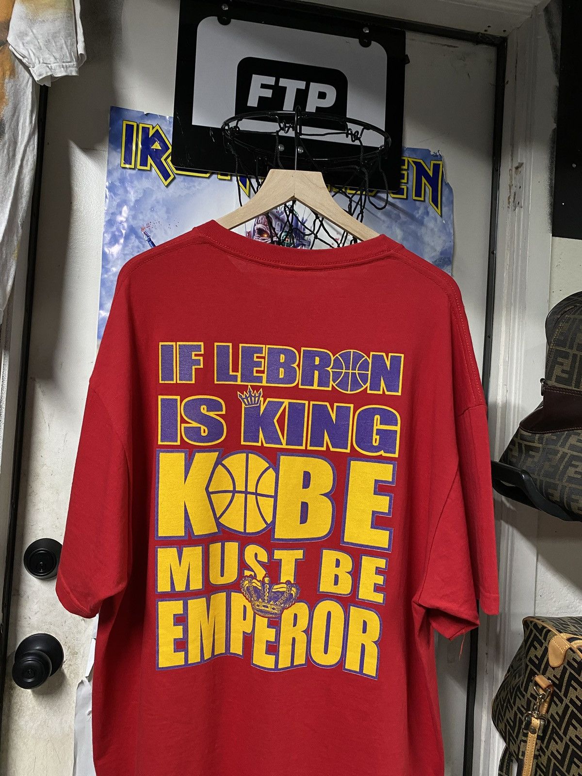 Vintage Vintage Los Angeles Lakers Kobe is Emperor T-Shirt 2XL Size US XXL / EU 58 / 5 - 5 Thumbnail