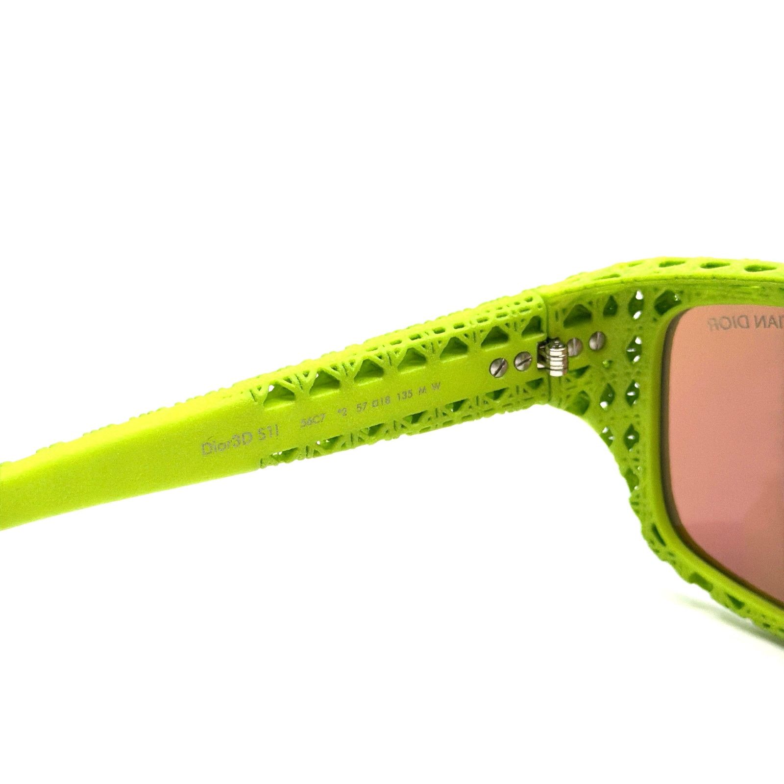 Dior New, CHRISTIAN DIOR Sunglasses Dior3D S1I 56C7 Authentic Size ONE SIZE - 8 Thumbnail