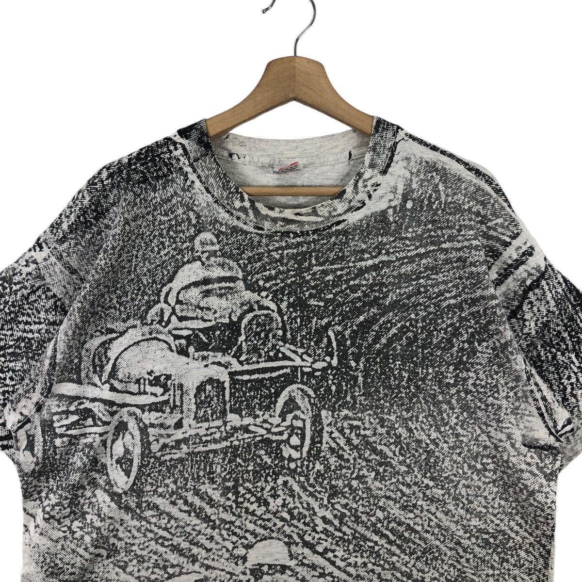 Vintage Vintage 90s Race Car F1 Over Print SlicART Vintage Art Size US XL / EU 56 / 4 - 2 Thumbnail