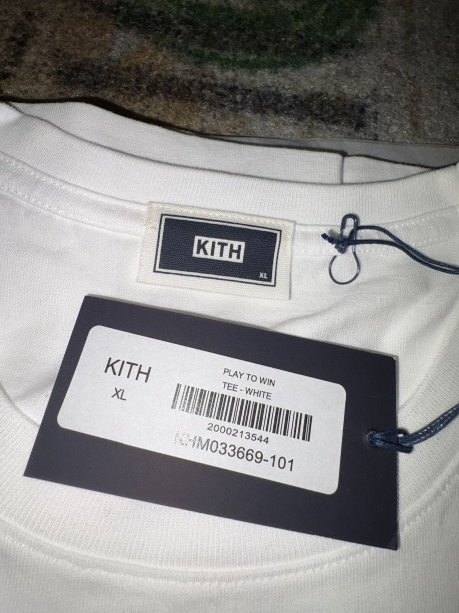 Kith Kith Play To Win Tee White Size US XL / EU 56 / 4 - 4 Thumbnail